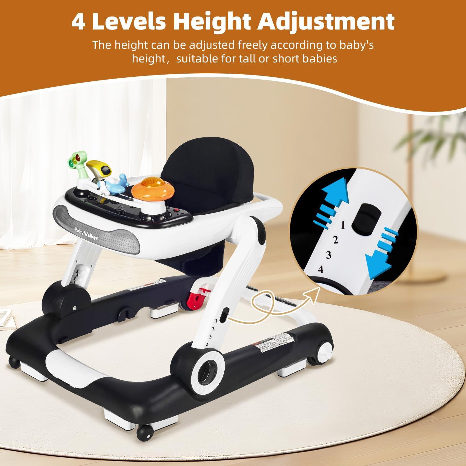 Andador Musical y de Luces para Bebés 5 en 1 Ajustable