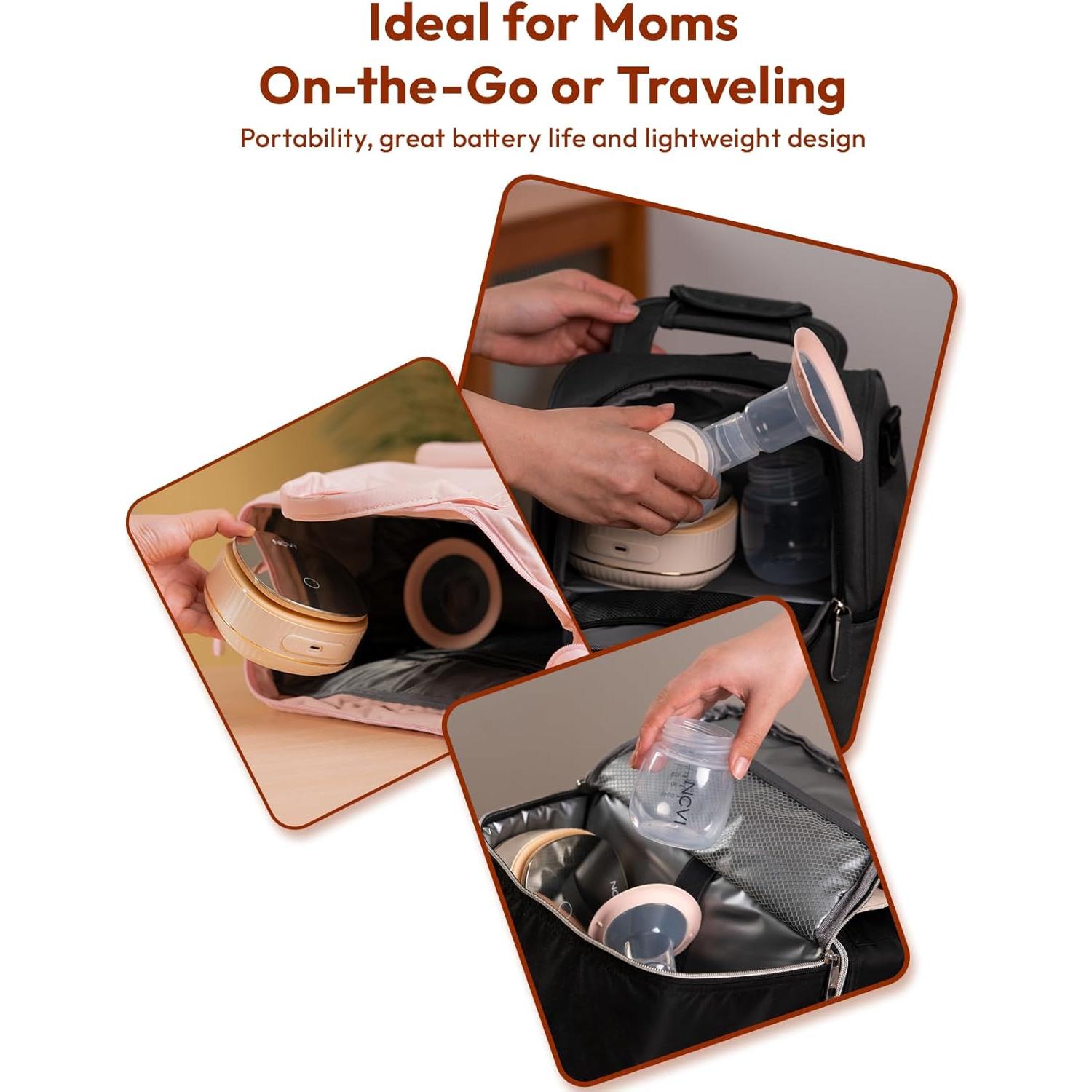 Bomba de Pecho Eléctrica NCVI 8116, Portátil 4400mAh, Silenciosa