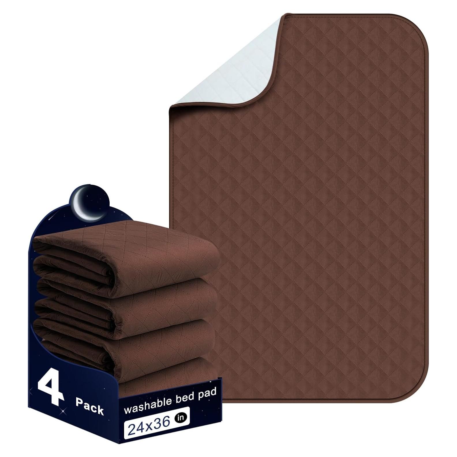 Protecciones de Cama Impermeables Brosive 61x91 cm - 4 Piezas