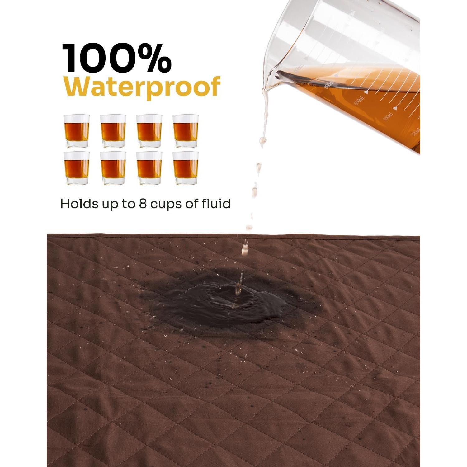 Protecciones de Cama Impermeables Brosive 61x91 cm - 4 Piezas