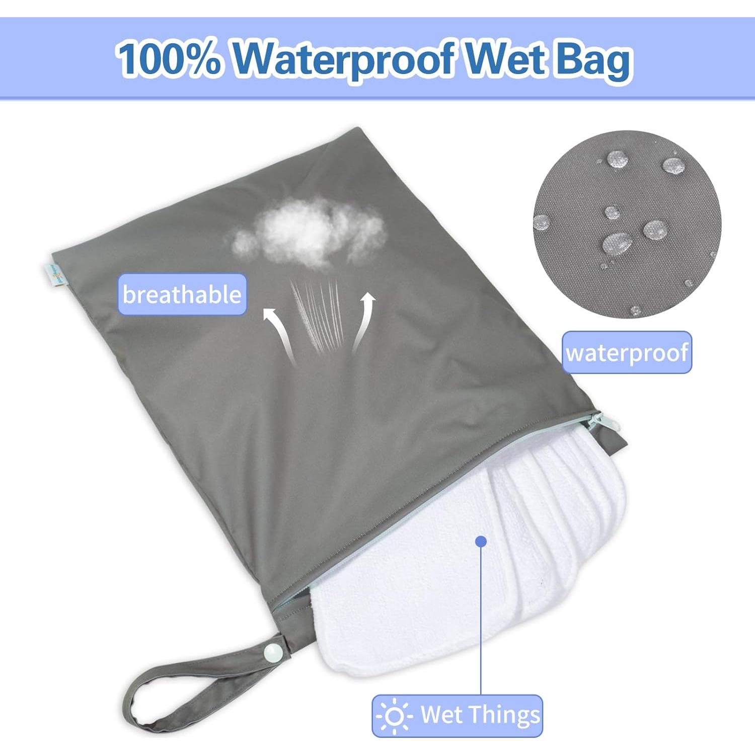 Bolsa Impermeable Húmeda y Seca Babygoal 30x36 cm Verde