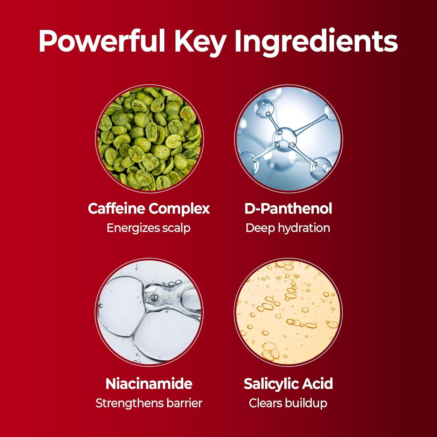 Champú KUNDAL para Cuero Cabelludo con Cafeína 500 ml