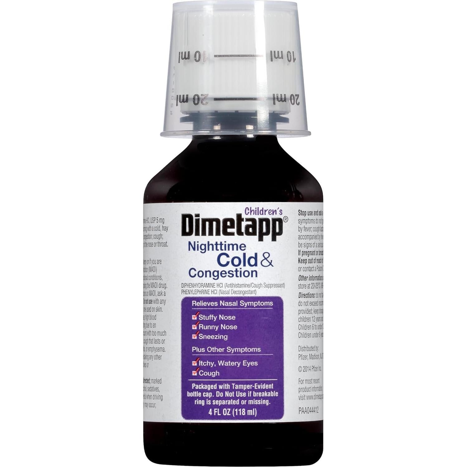 Dimetapp Antihistamínico Niños 118 ml Sabor Uva Paquete de 3