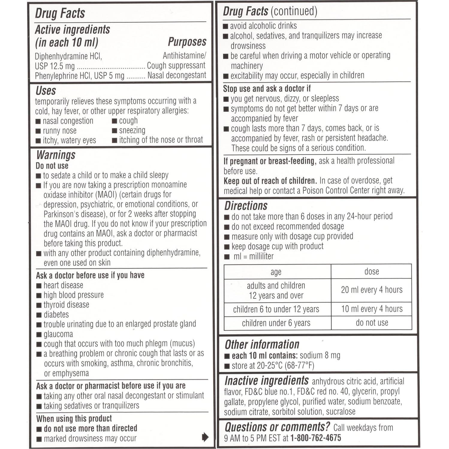 Dimetapp Antihistamínico Niños 118 ml Sabor Uva Paquete de 3