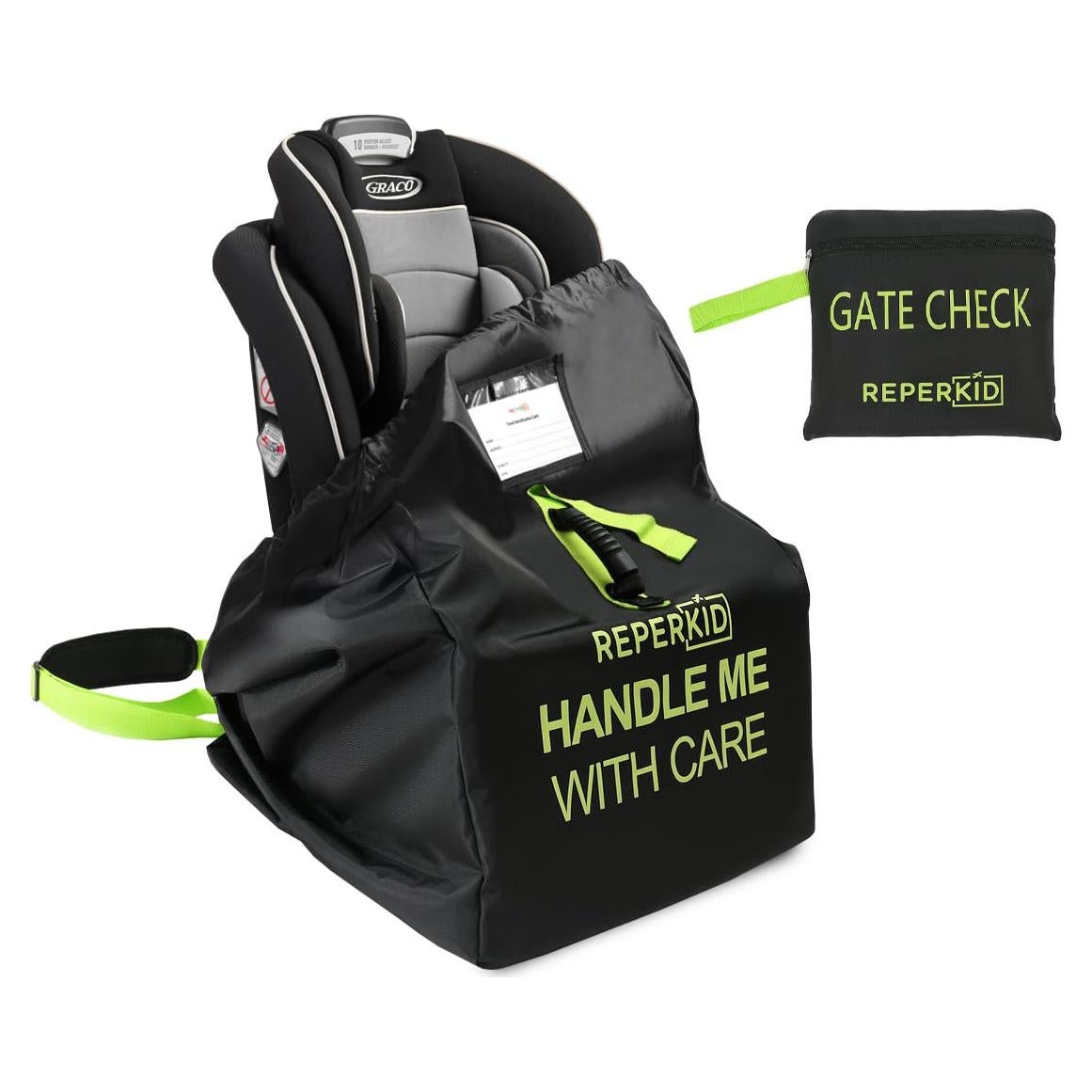 Bolsa de viaje para asiento de coche Reperkid, 83x46x46cm, impermeable