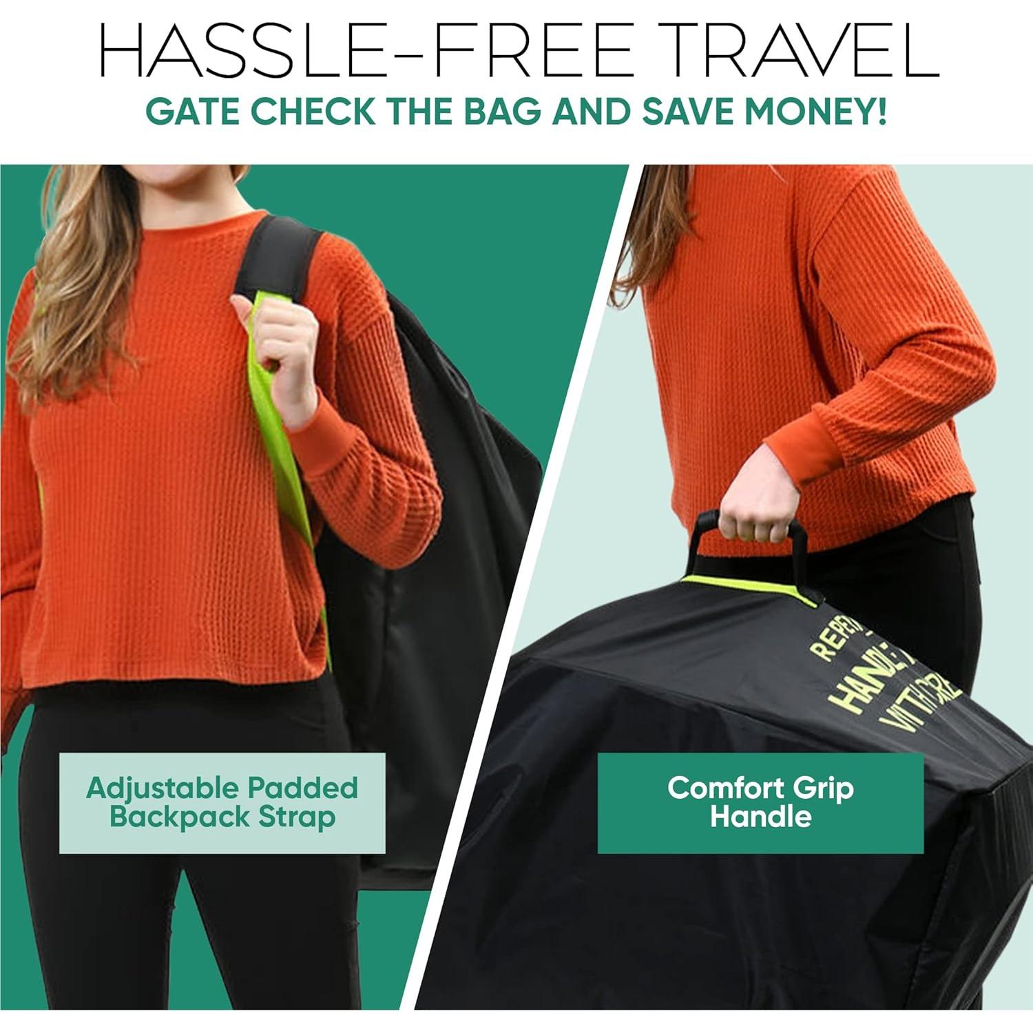 Bolsa de viaje para asiento de coche Reperkid, 83x46x46cm, impermeable