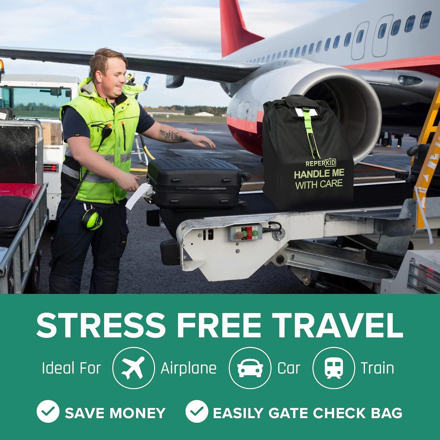 Bolsa de viaje para asiento de coche Reperkid, 83x46x46cm, impermeable