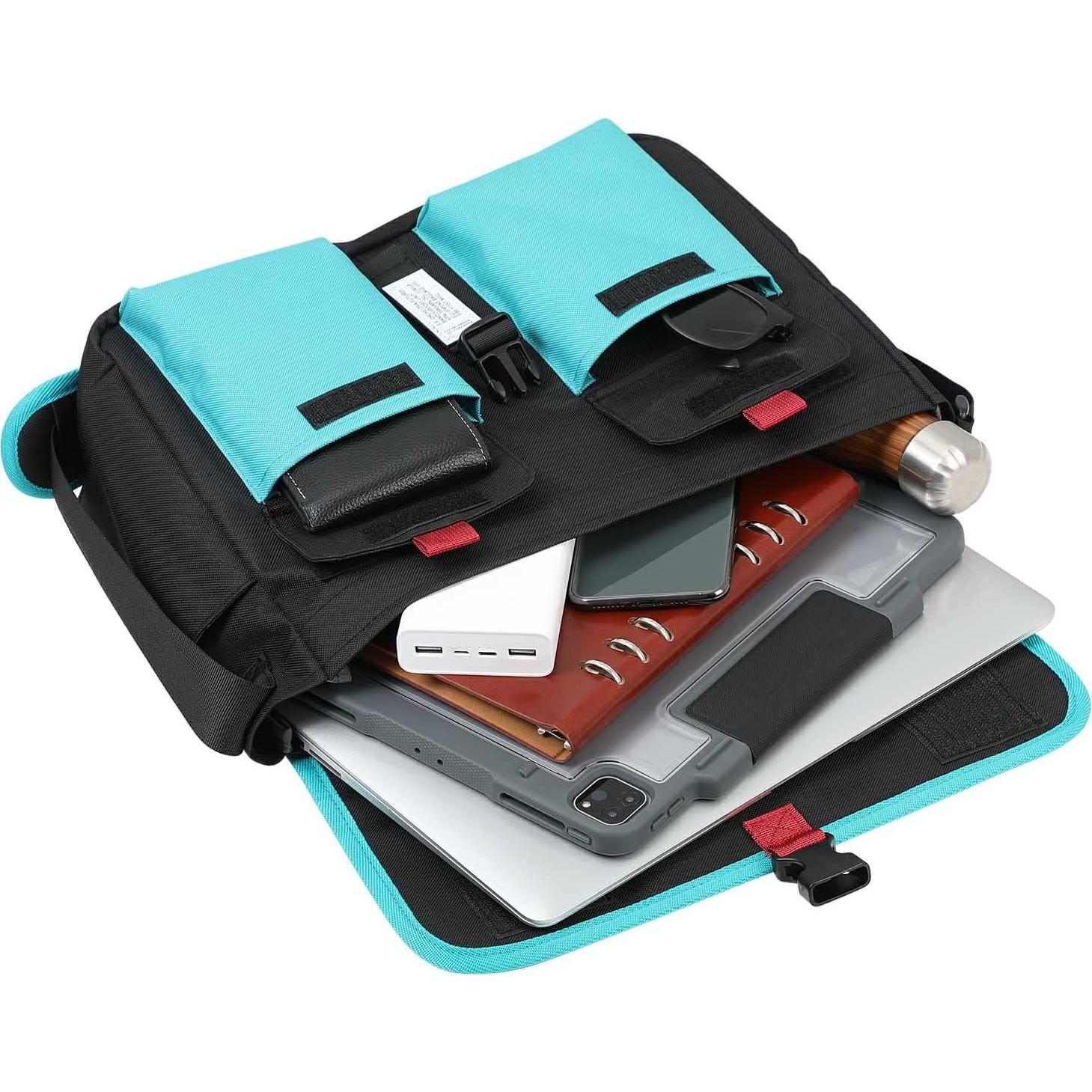 Bolsa de Mensajero FIREFIRST Hatsune Miku Verde 29x26x9 cm