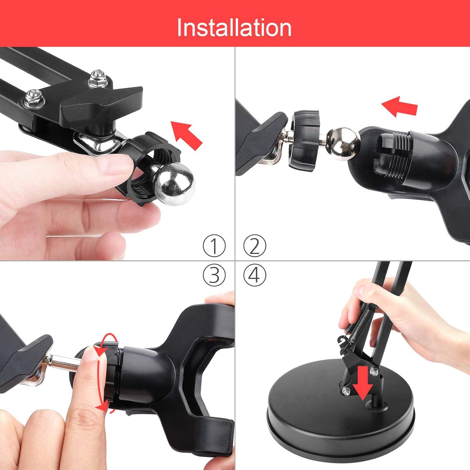 Soporte de Teléfono de Sobremesa ChromLives 360 Ajustable