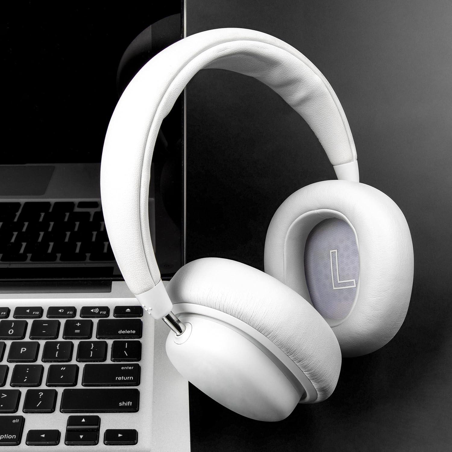 Almohadillas de Reemplazo SOULWIT para Auriculares Logitech G735 - Blanco