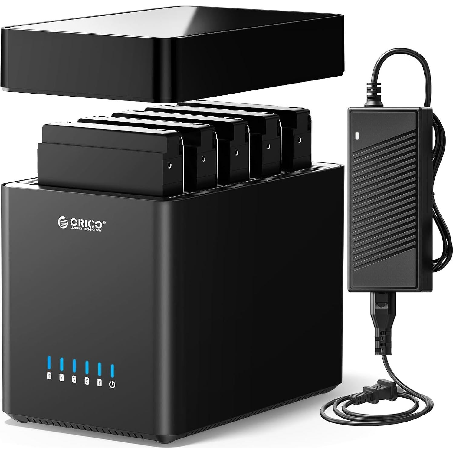 Estación Acoplamiento Externa ORICO 5 Bahías USB 3.0 90TB