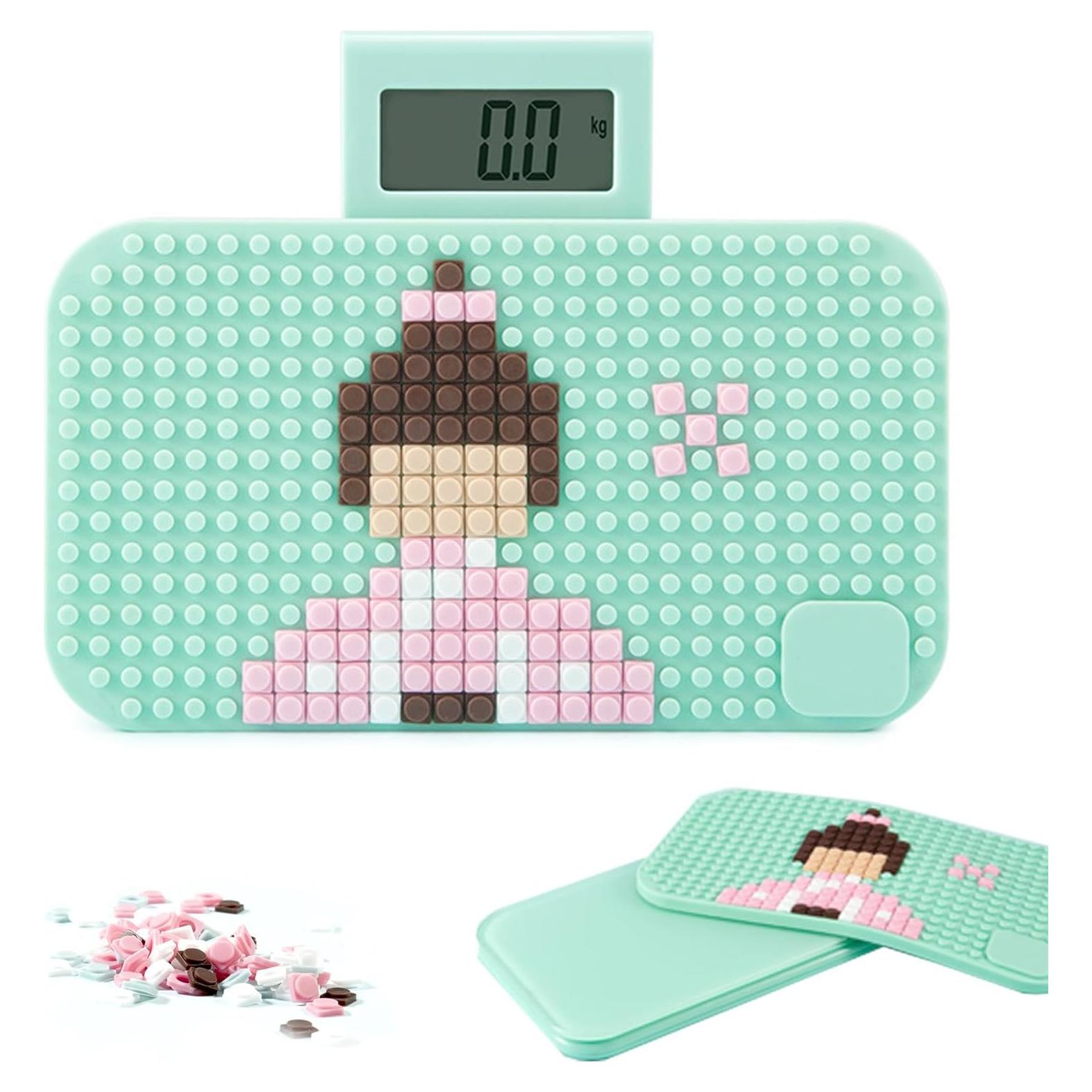 Balanza Digital de Viaje Venugopalan 150 kg Azul 23x13 cm