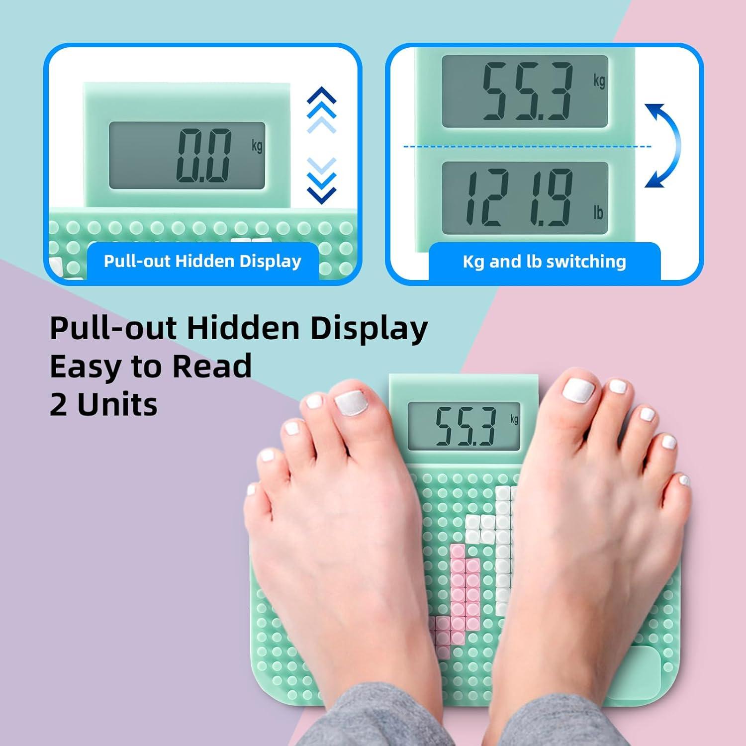 Balanza Digital de Viaje Venugopalan 150 kg Azul 23x13 cm