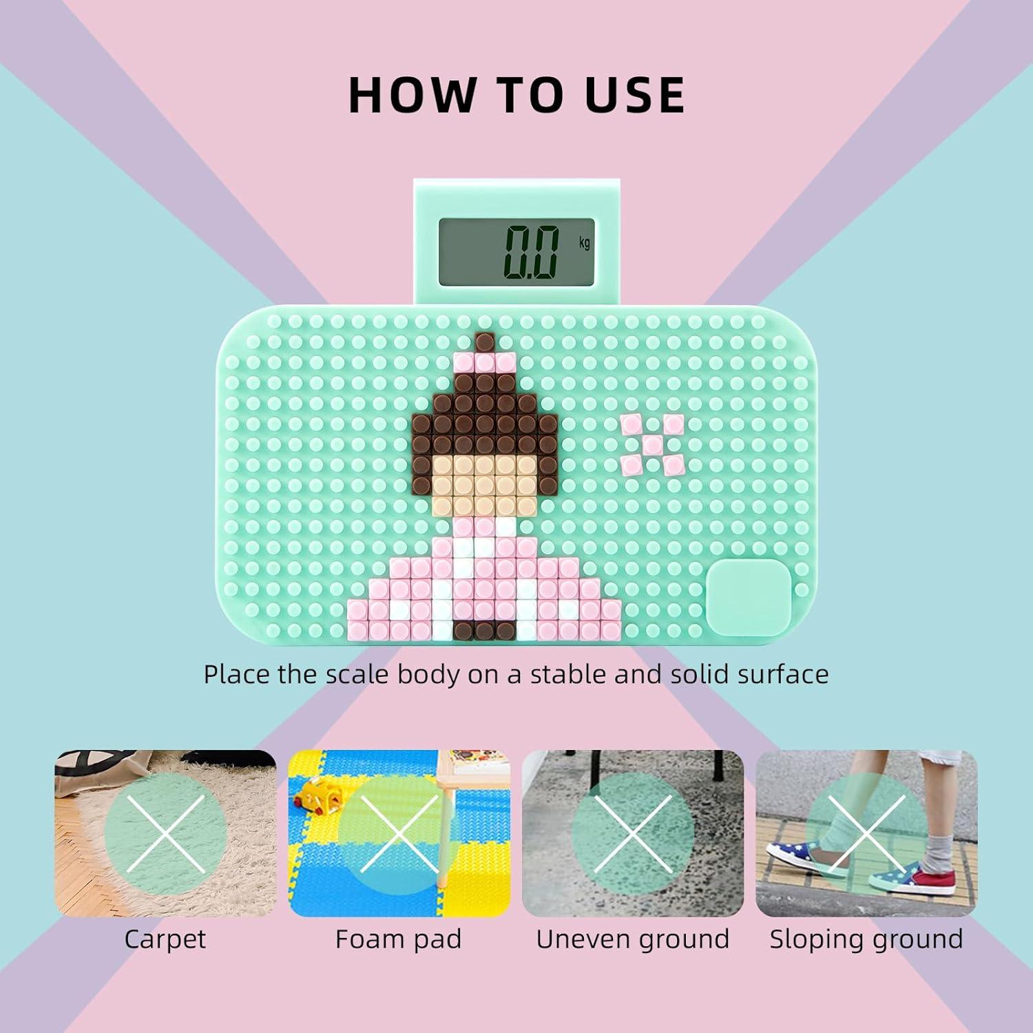 Balanza Digital de Viaje Venugopalan 150 kg Azul 23x13 cm