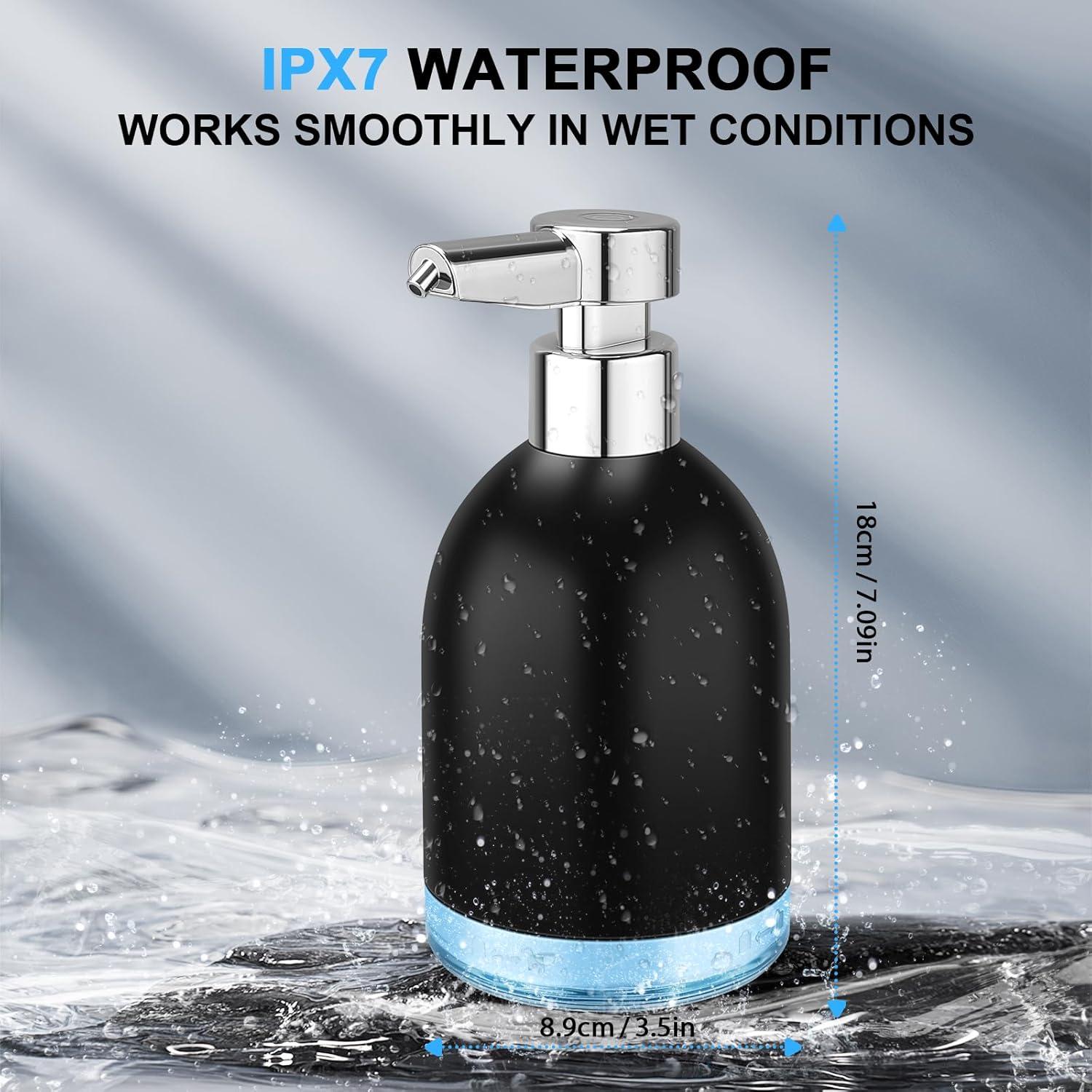 Dispensador Automático de Jabón Líquido Blancel 320ml Negro