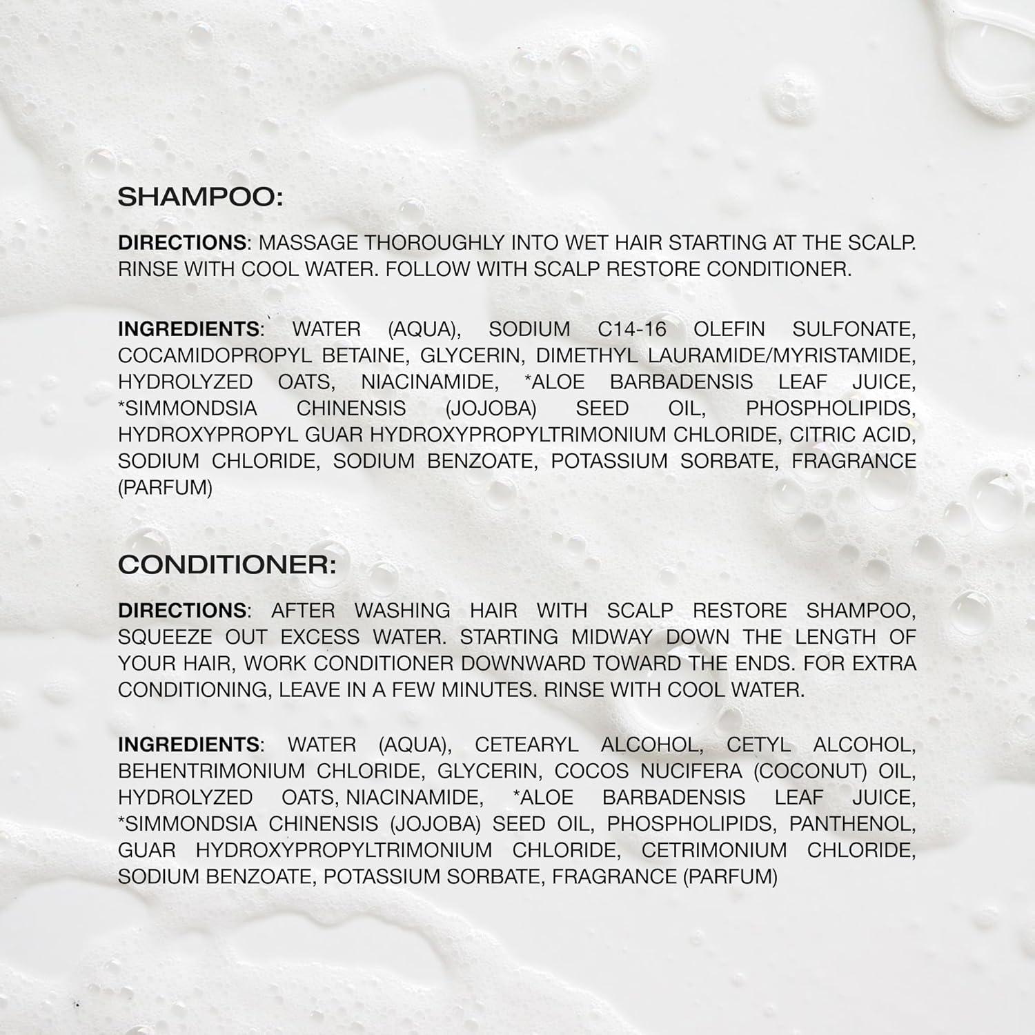 Conjunto de Cuidado del Cabello Raw Sugar Scalp Restore 1.41kg