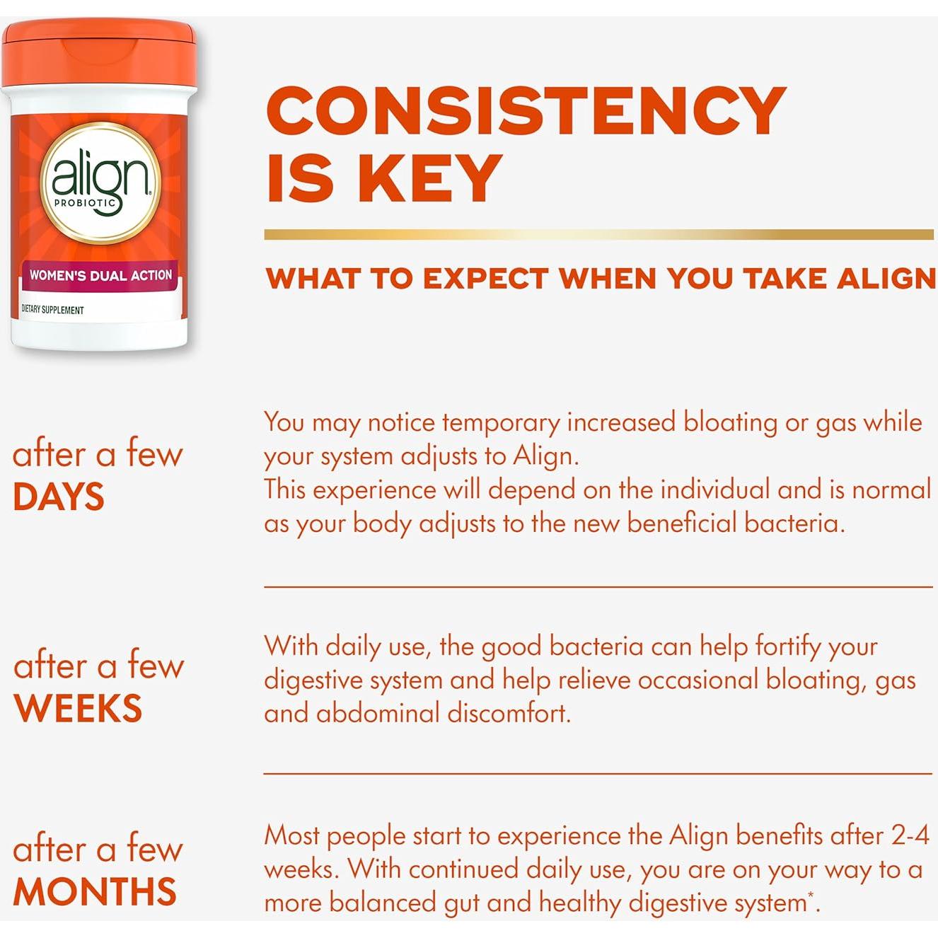 Align Probiotic Acción Dual Mujeres 28 Cápsulas Salud Vaginal