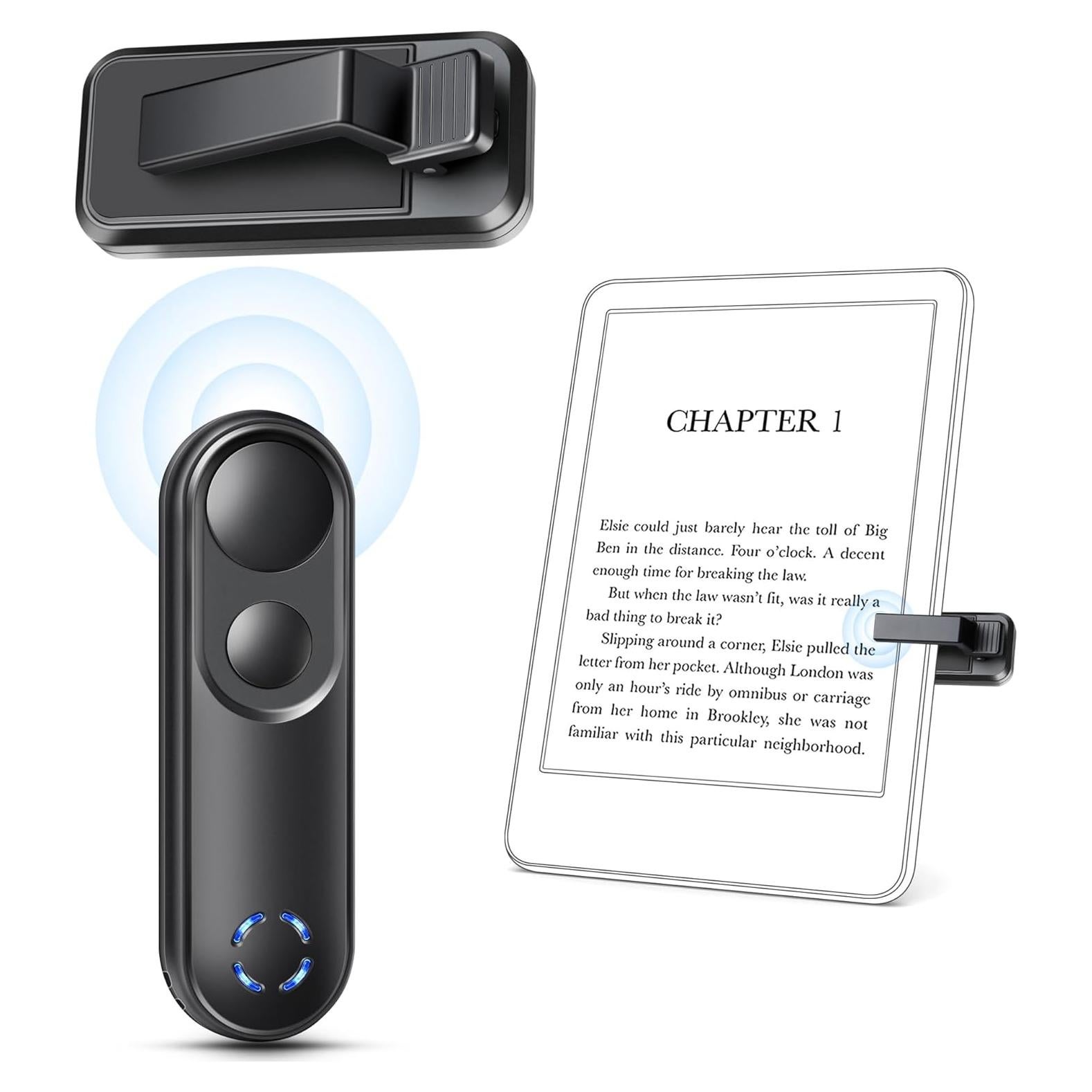 Control Remoto Pasador de Páginas para Kindle y Tablets