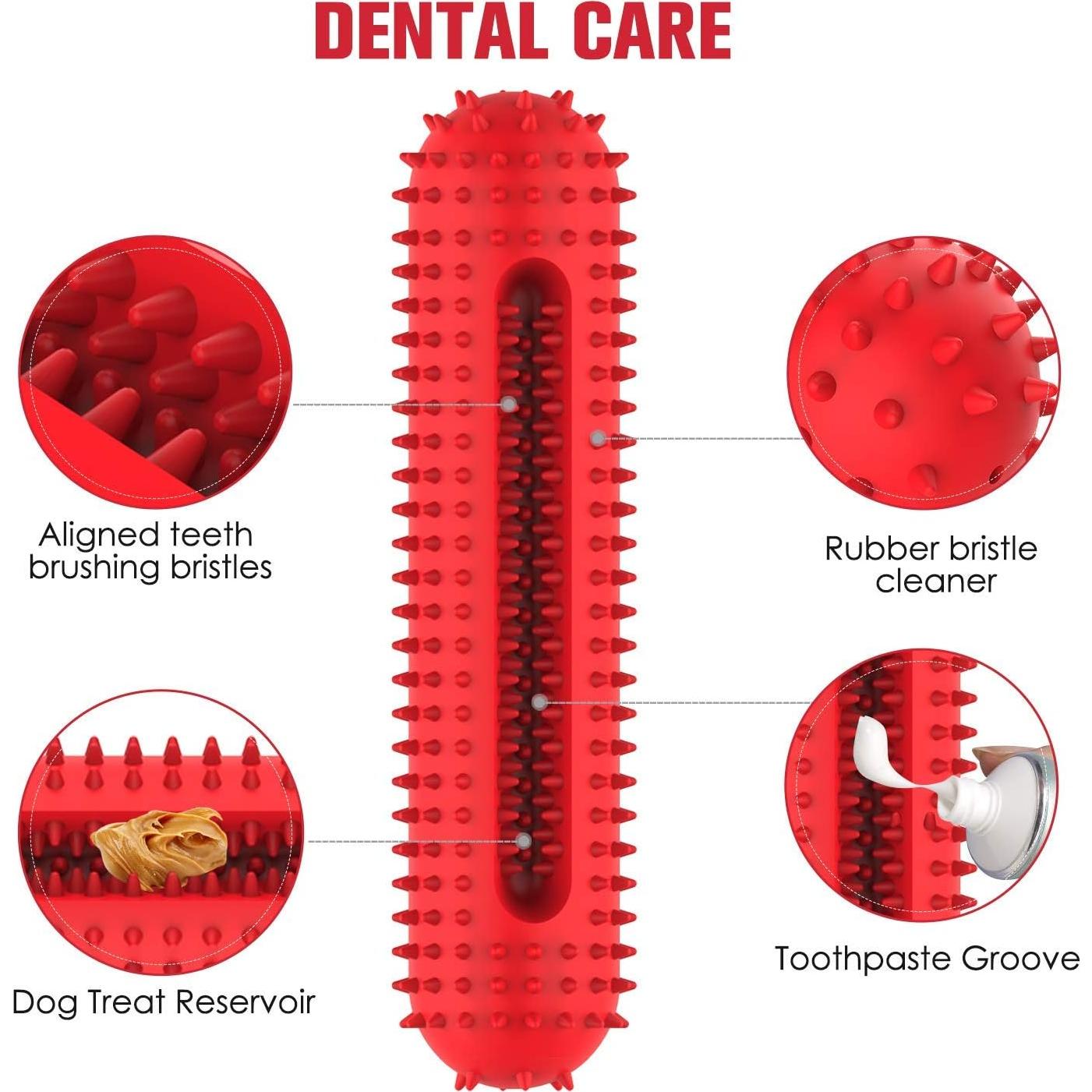 Juguete para Perros Petizer Rojo 23.6cm Resistente a Masticadores