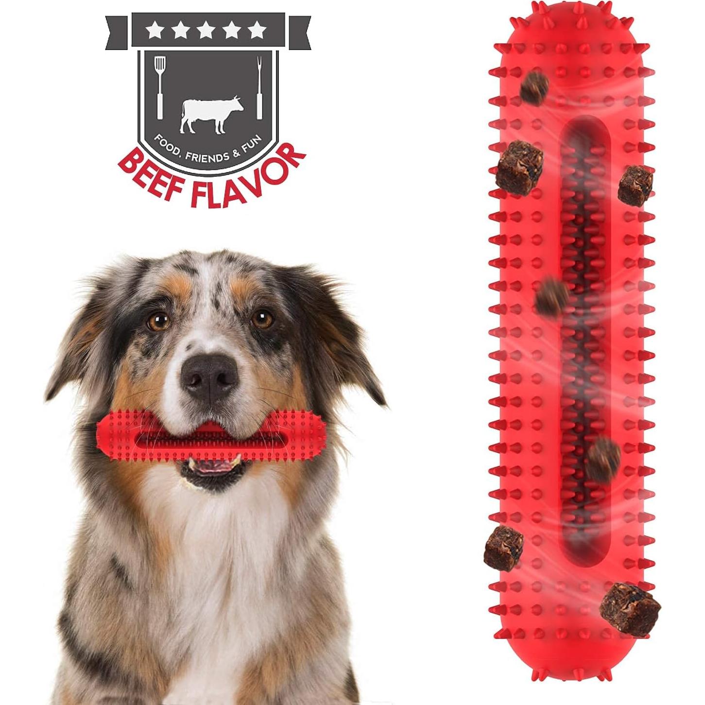 Juguete para Perros Petizer Rojo 23.6cm Resistente a Masticadores