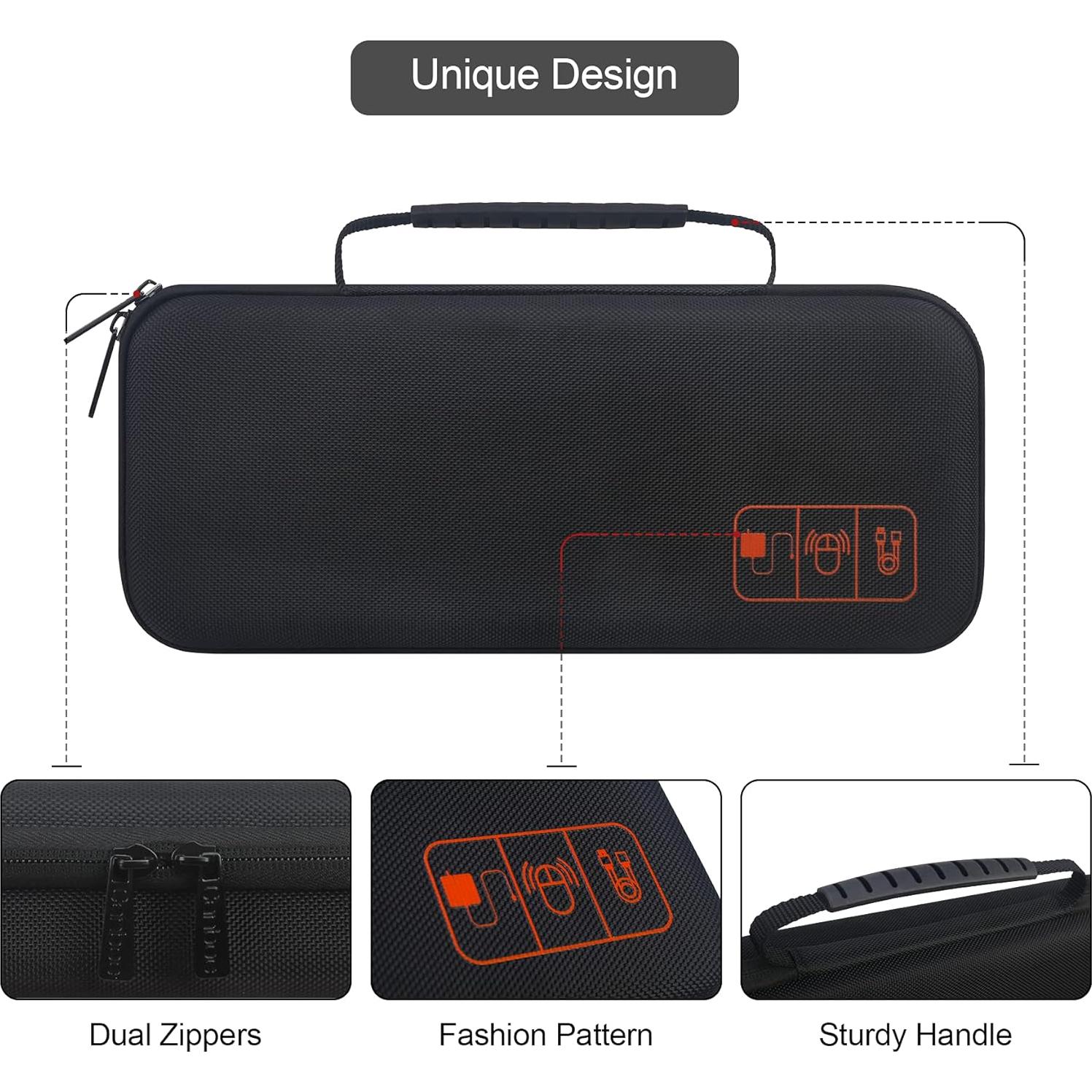 Organizador Electrónico Canboc T97B Negro para Cables y Accesorios