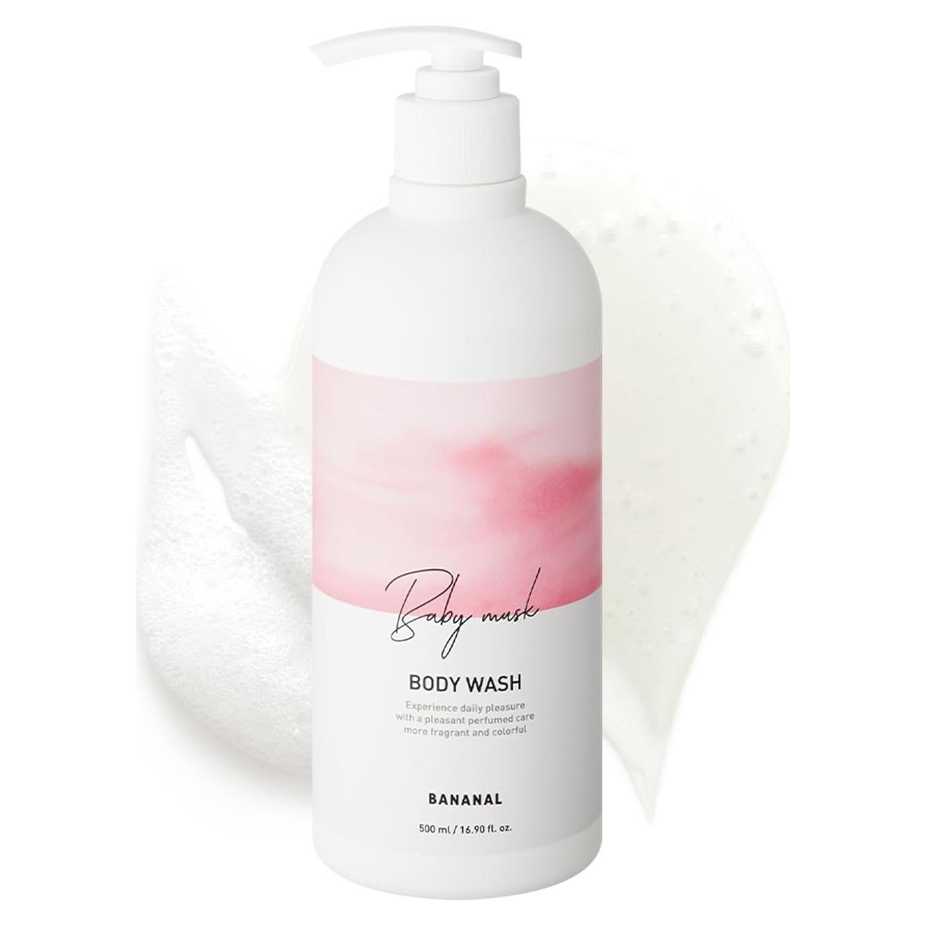 Gel de Ducha Coreano Almizcle de Bebé 500ml - Hidratante Natural