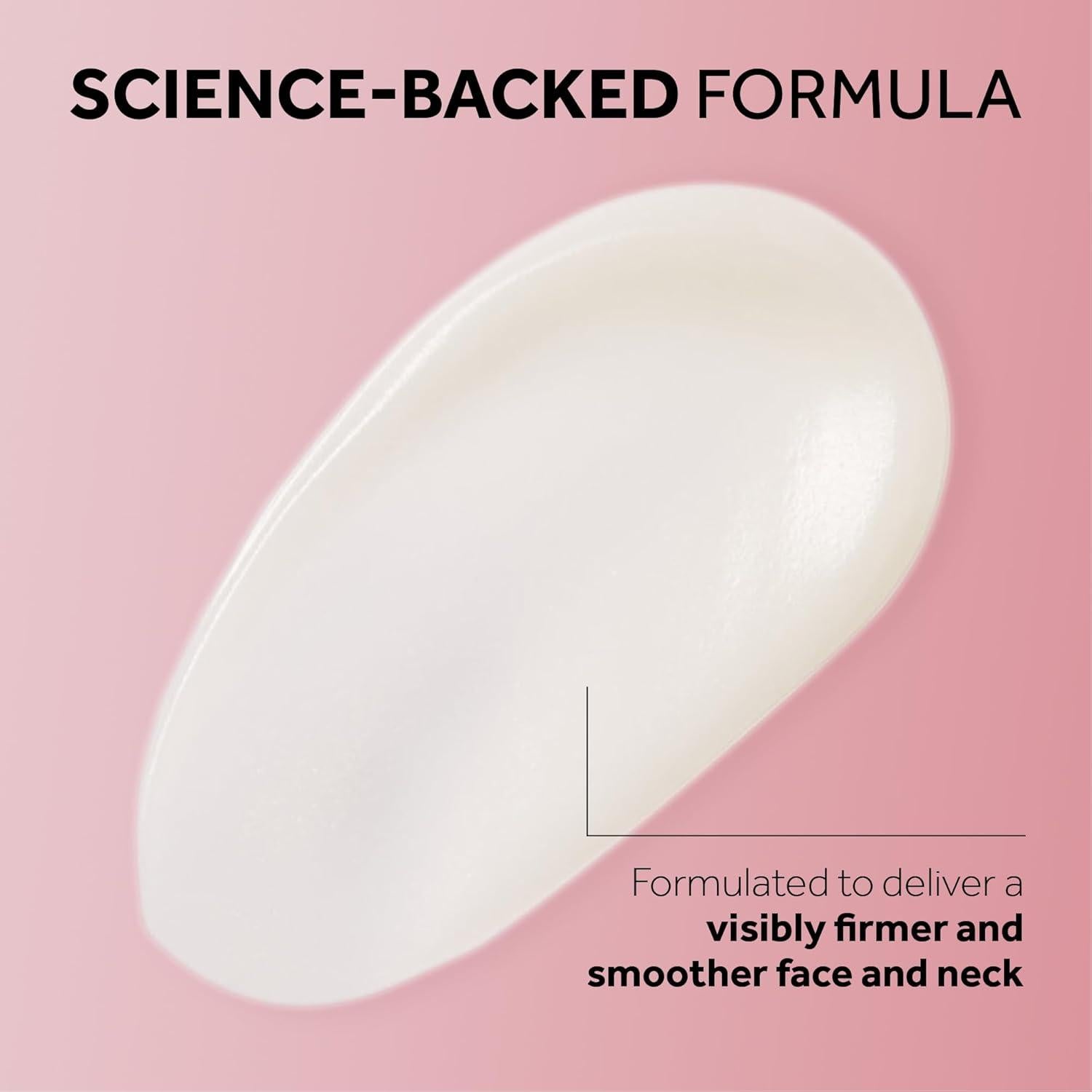 No7 Restore & Renew Multi-Action Face & Neck Serum - Anti Aging Serum for Deep Wrinkle Repair - Collagen Infused Skincare with a Hydrating Blend of Hibiscus Peptides & Hyaluronic Acid (0.5 Fl Oz)