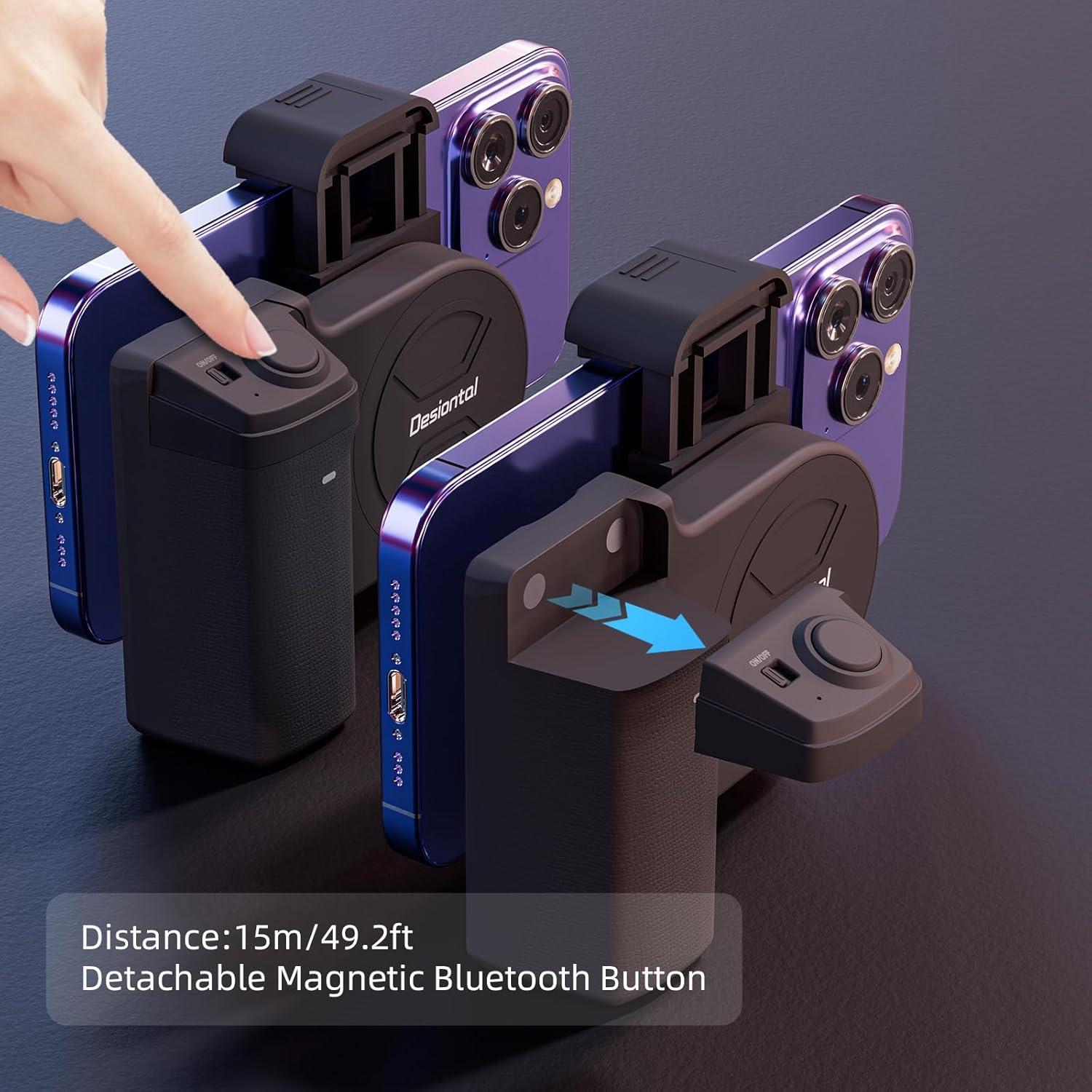 Empuñadura de Cámara Desiontal PH-30A con Control Remoto