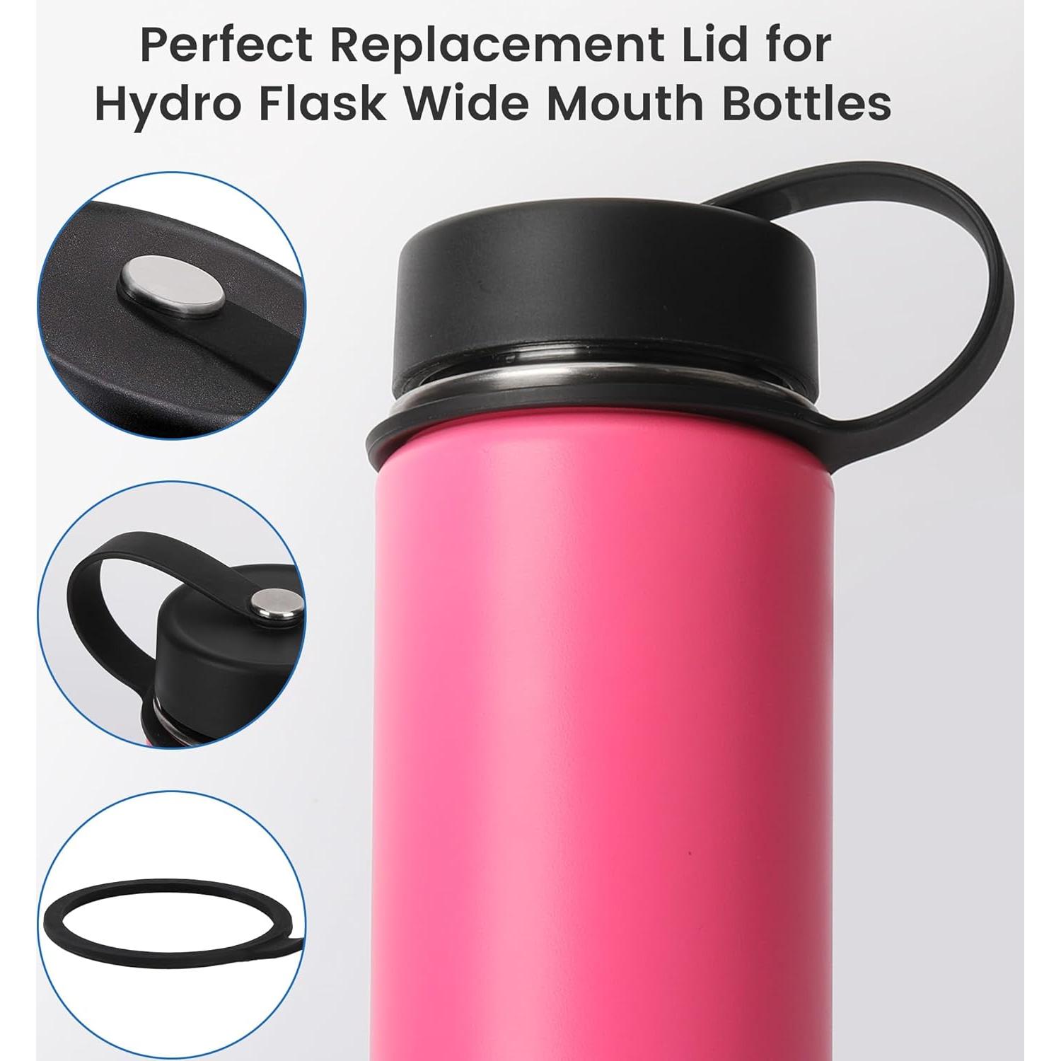 Tapa de Reemplazo Hydro2Go para Botellas Boca Ancha - 2 Piezas