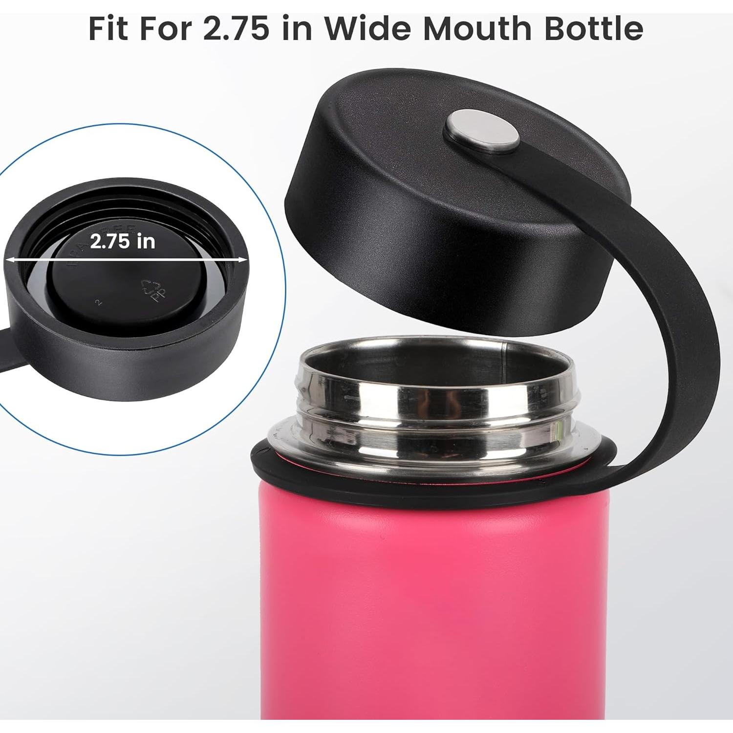 Tapa de Reemplazo Hydro2Go para Botellas Boca Ancha - 2 Piezas