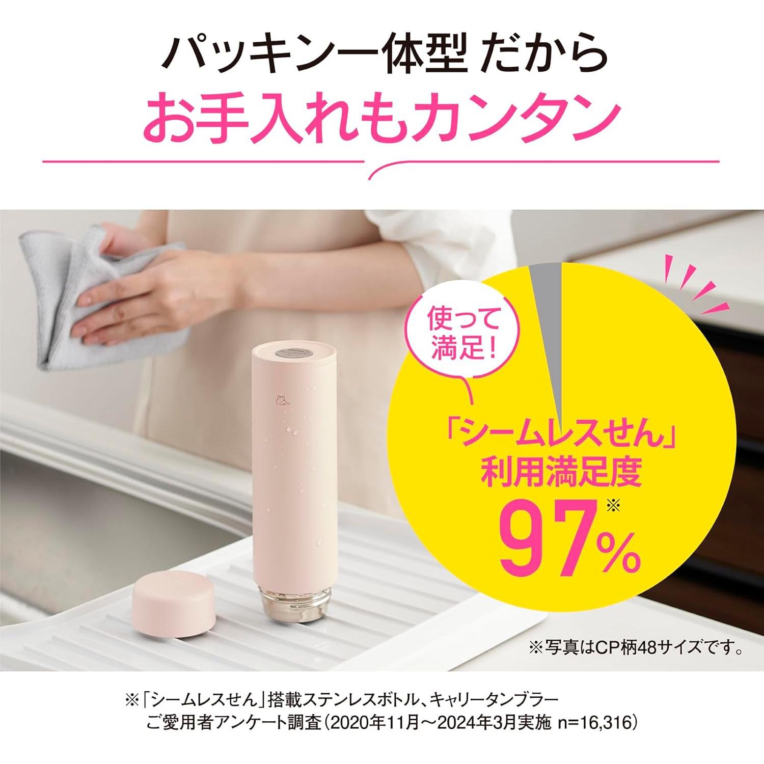 Botella de Agua Zojirushi SU-AA48-YM Acero Inoxidable 480ml