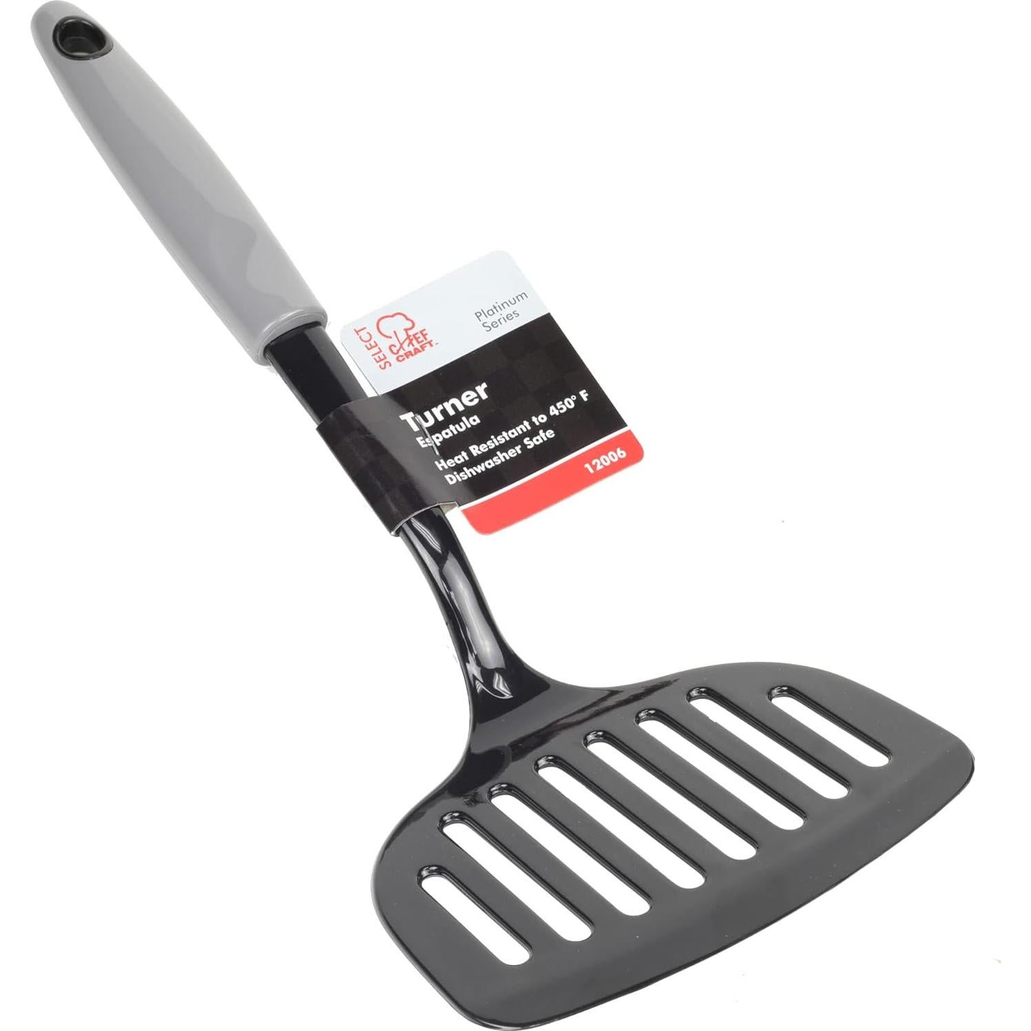 Espátula Jumbo de Nylon Chef Craft 30.5 cm Gris Resistente