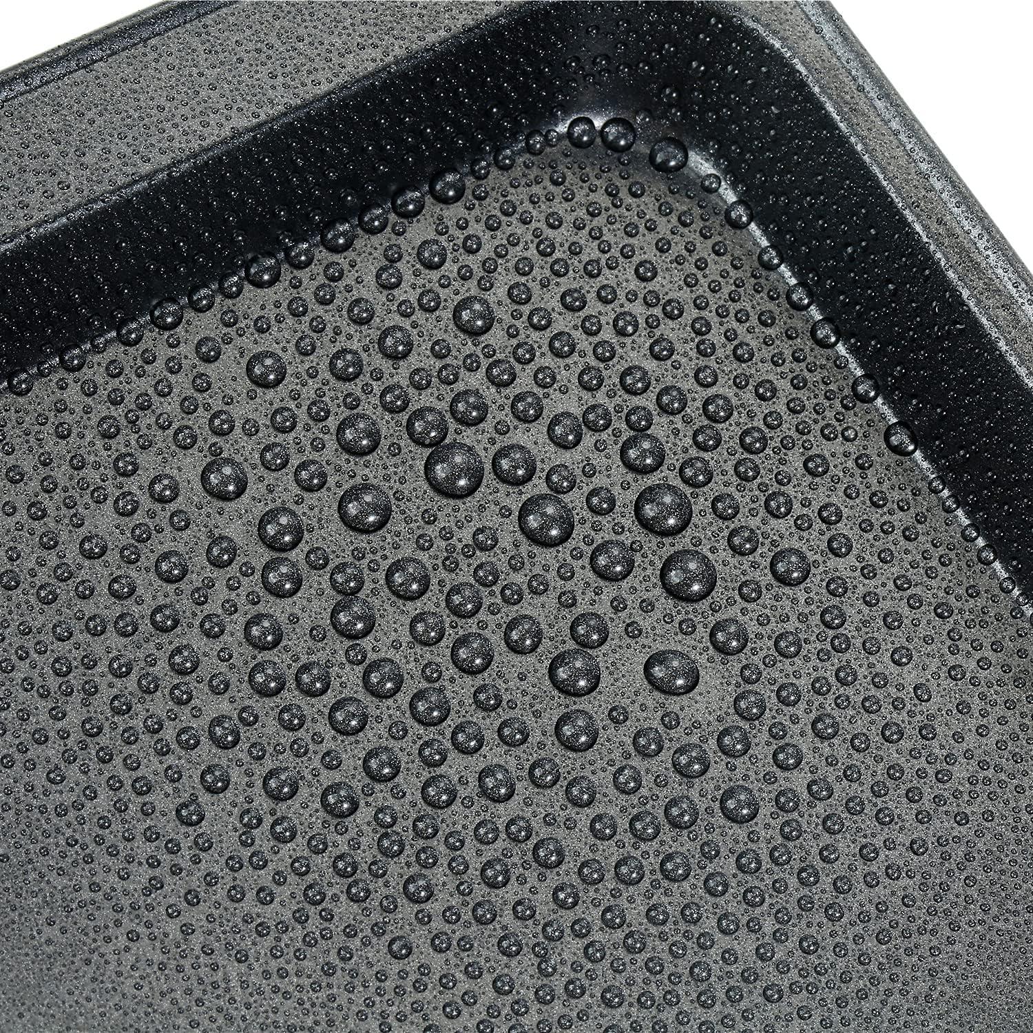 Bandejas para Horno Tostador Walooza - Juego de 2 Antiadhesivas 24.1x17.8 cm