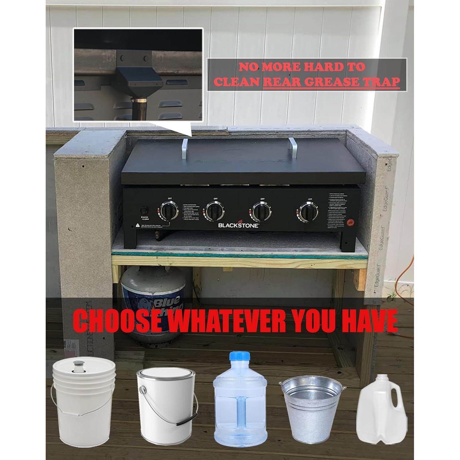 Captador de Grasa Magnético Sivsis para Plancha Blackstone