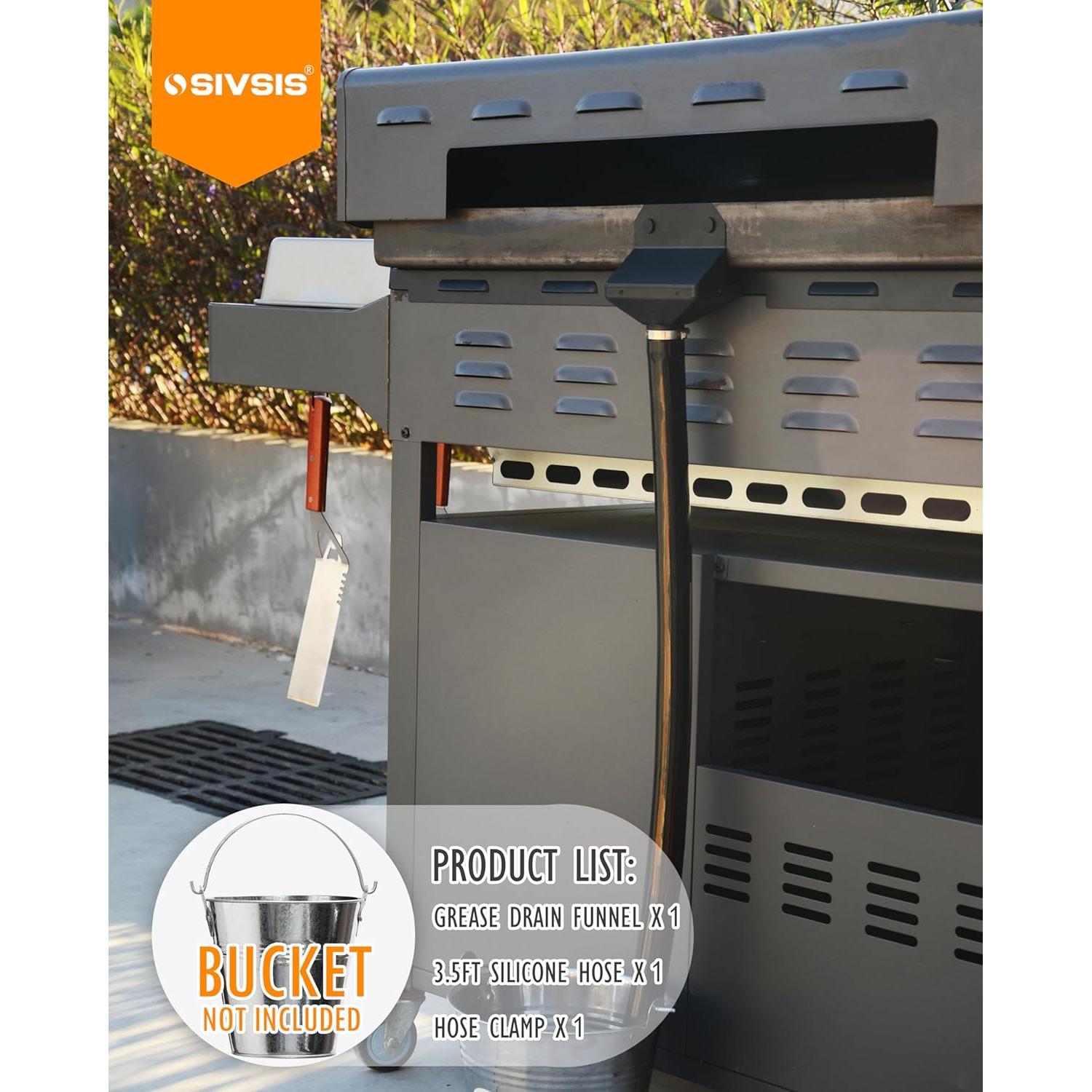 Captador de Grasa Magnético Sivsis para Plancha Blackstone