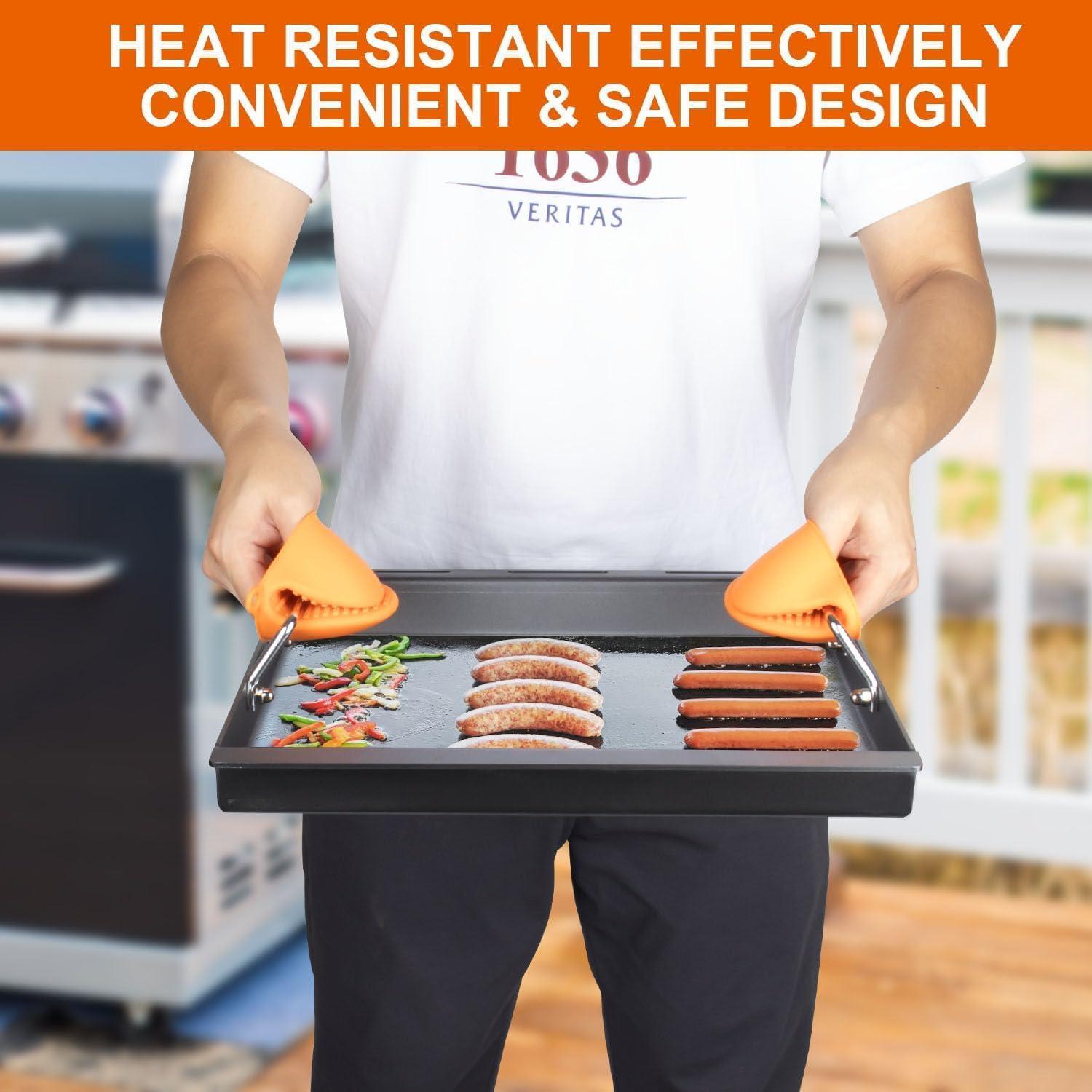 Plancha de Cocina DELSbbq 17" para Parrillas Charbroil y Nexgrill