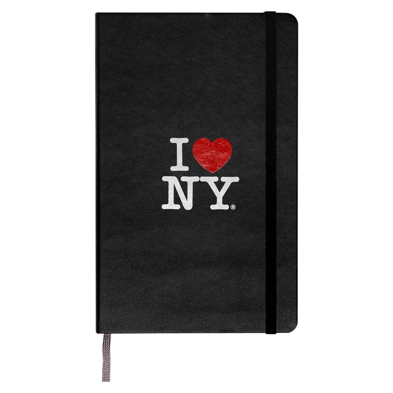 Cuaderno Moleskine I Love NY Grande Rayado Negro 240 Páginas