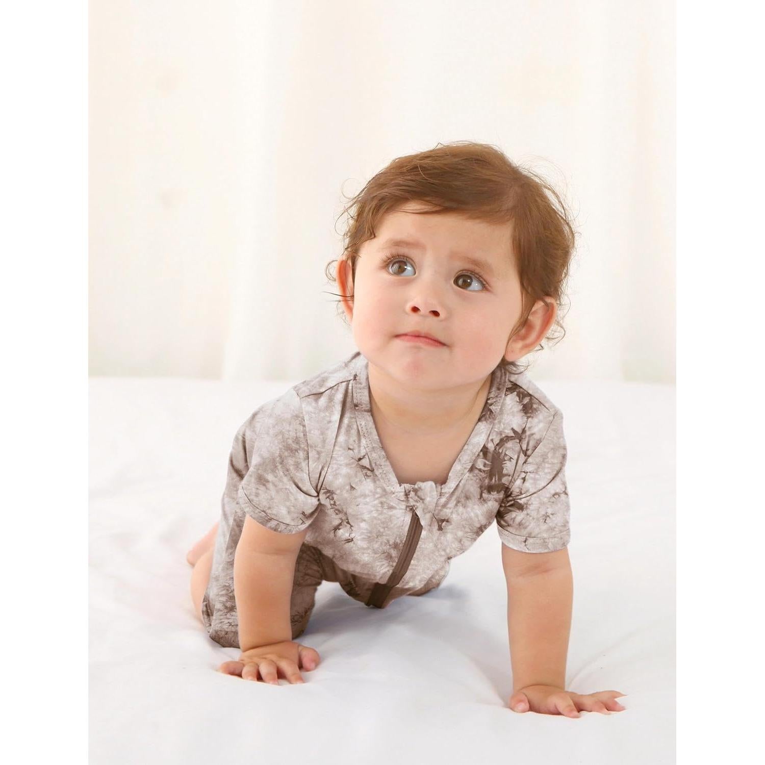 Pijamas de Bebé Jimonda Rayón de Bambú 3 Monos Tie Dye 0-24M