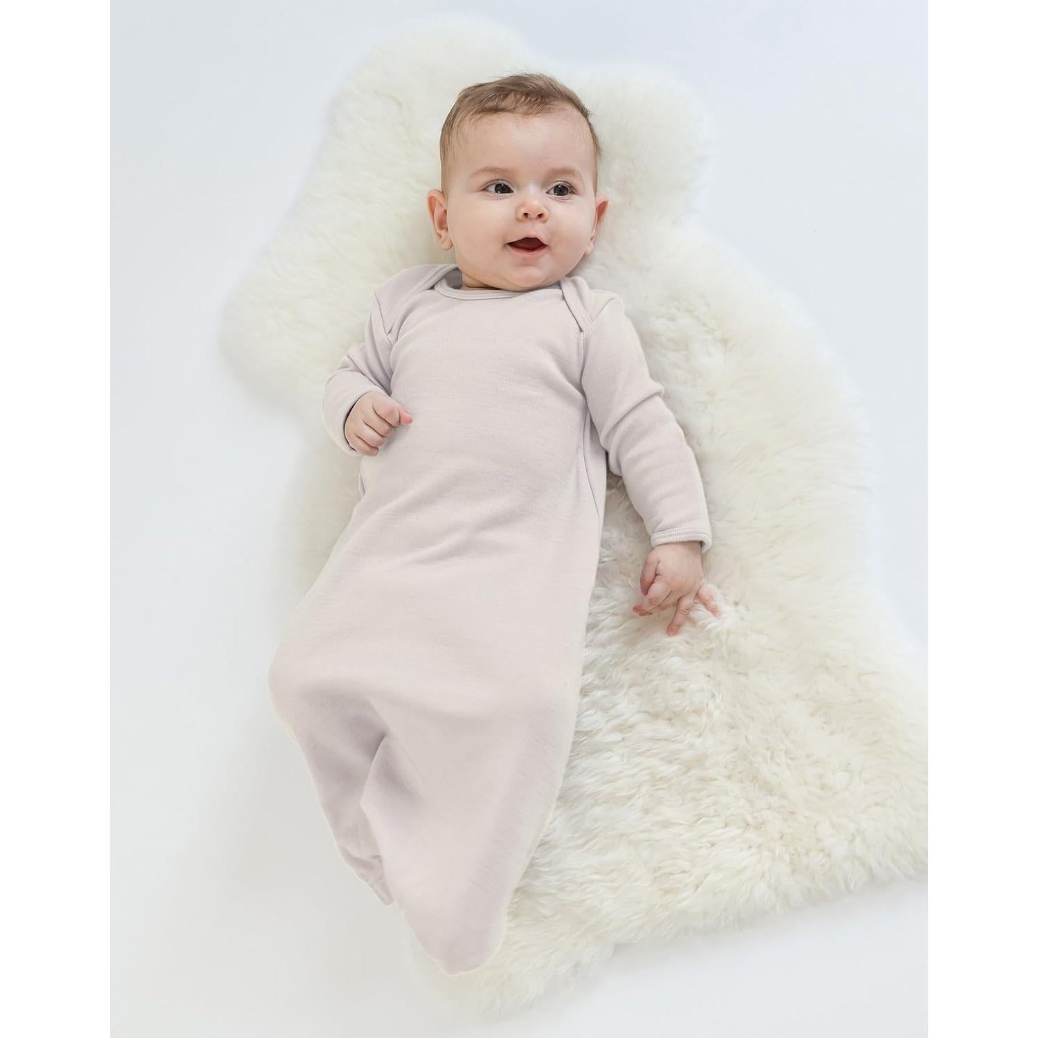 Vestido de Noche para Bebés Woolino - Lana Merino 0-6 Meses
