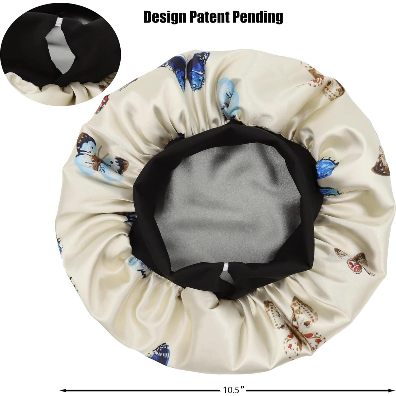 Gorro de satén para niños SENGTERM doble capa hipoalergénico