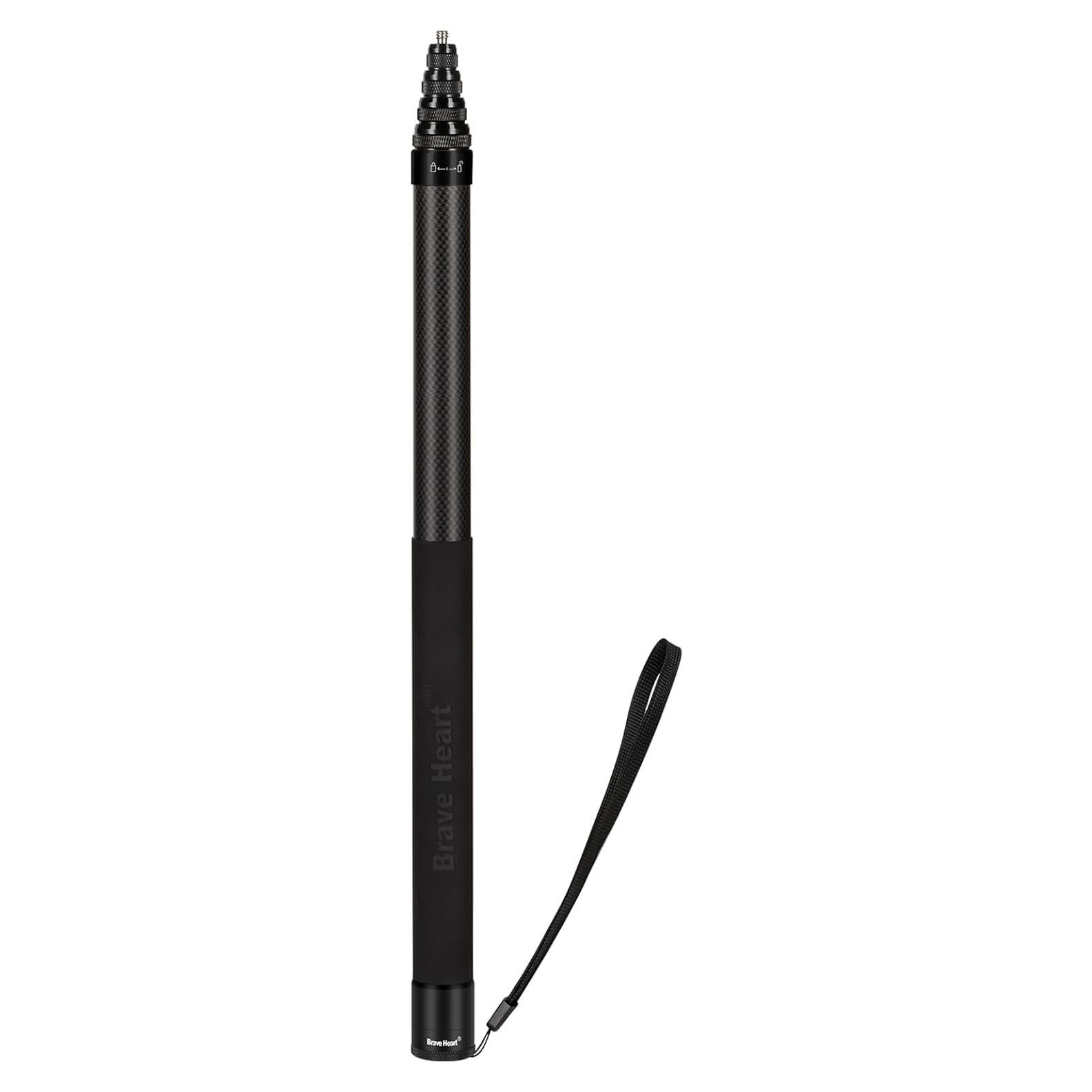 Palo de Selfie Invisible Liuliron 299.72 cm para Insta360 y GoPro