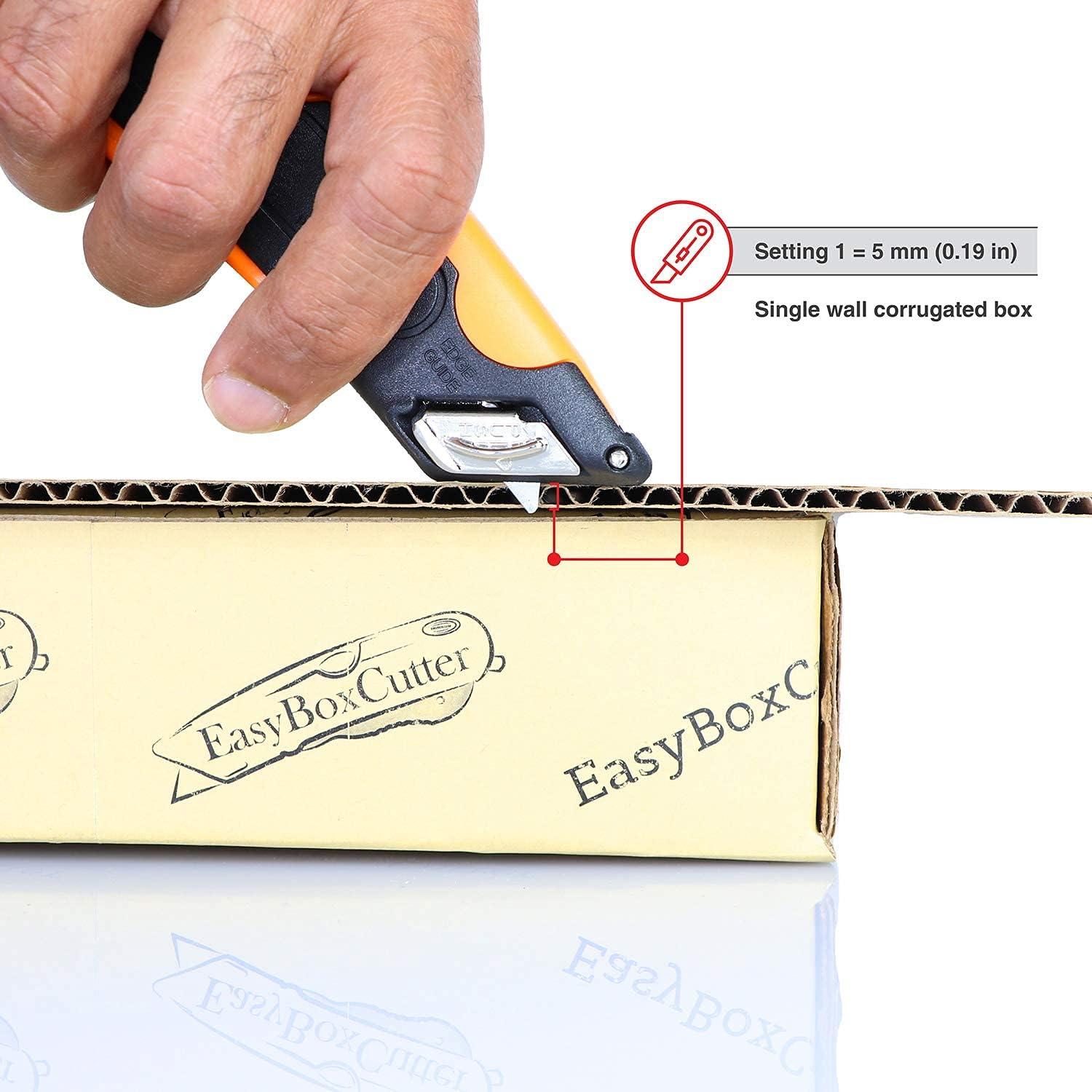 Cortador de Caja Easy Cut FG1000 Naranja Acero Inoxidable