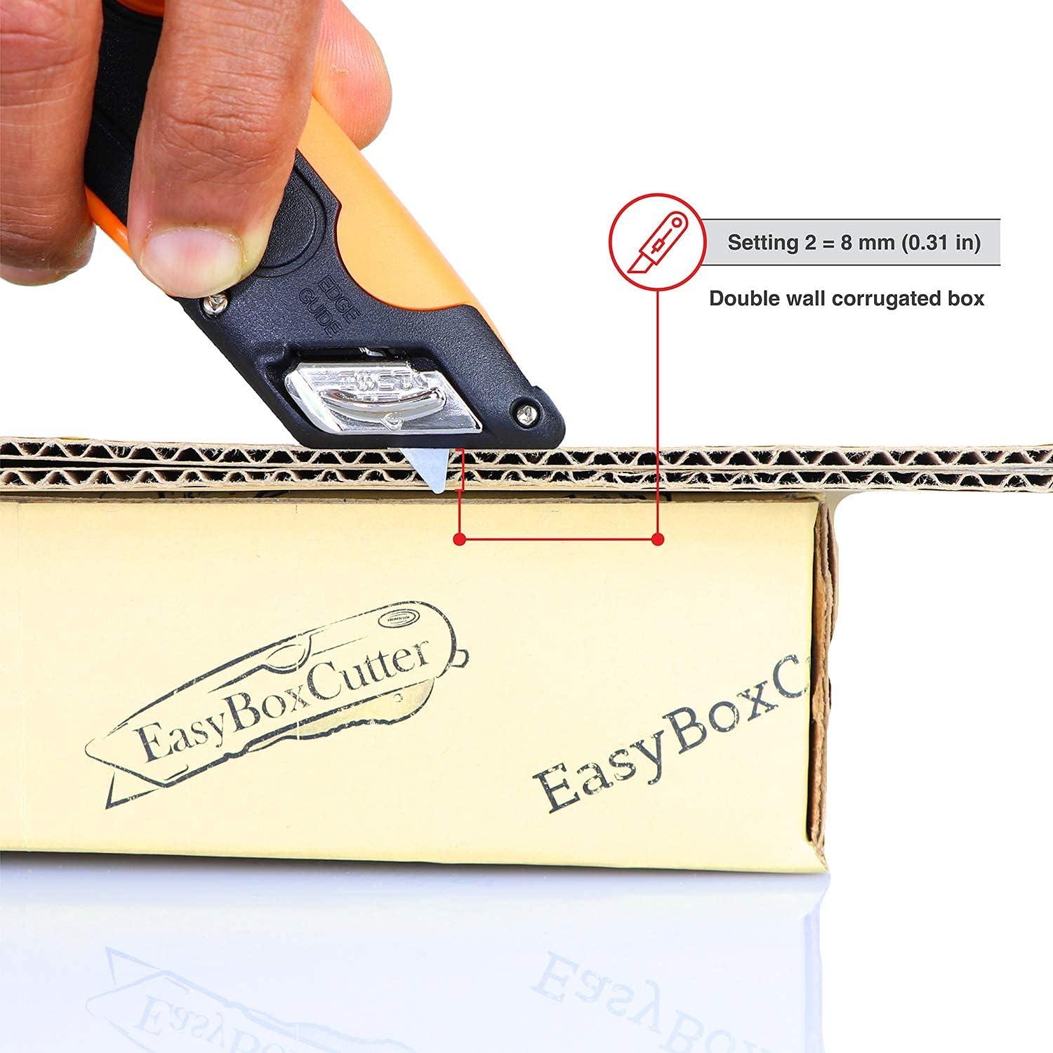 Cortador de Caja Easy Cut FG1000 Naranja Acero Inoxidable