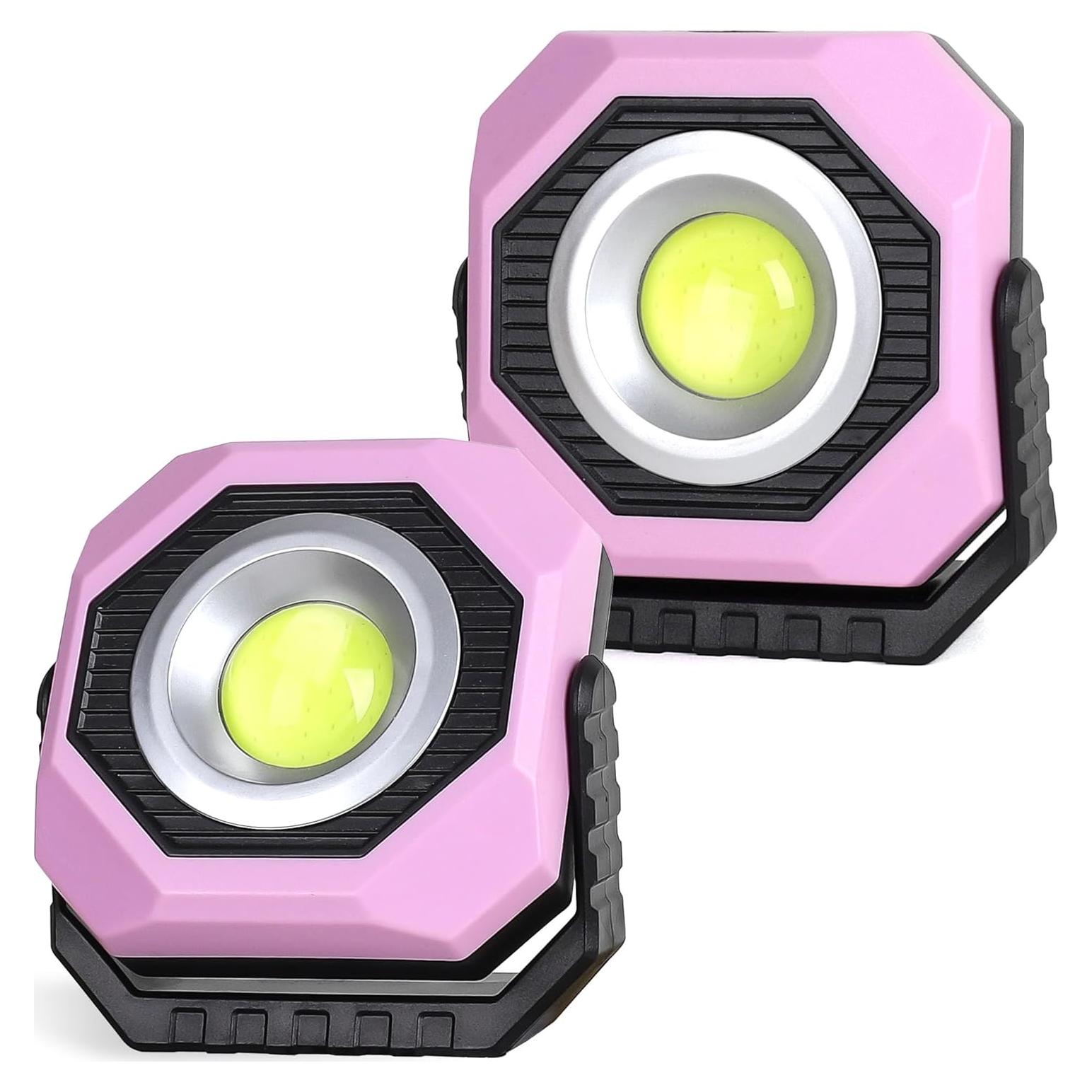 Luz de Trabajo Solar LED SEAMGAIC 500LM Inalámbrica 2 Paquete