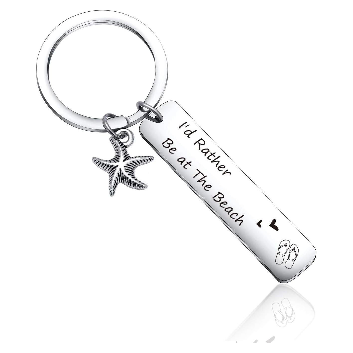 Llavero Estrella de Mar Keytells de Acero Inoxidable 316L