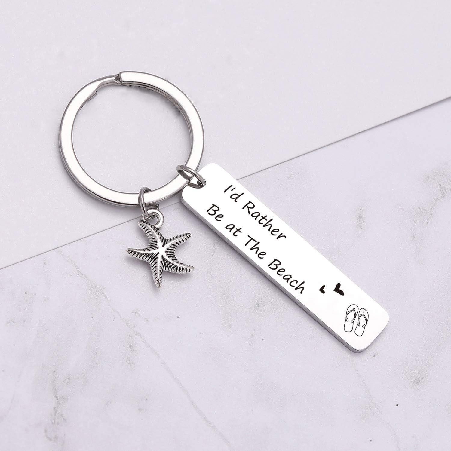 Llavero Estrella de Mar Keytells de Acero Inoxidable 316L