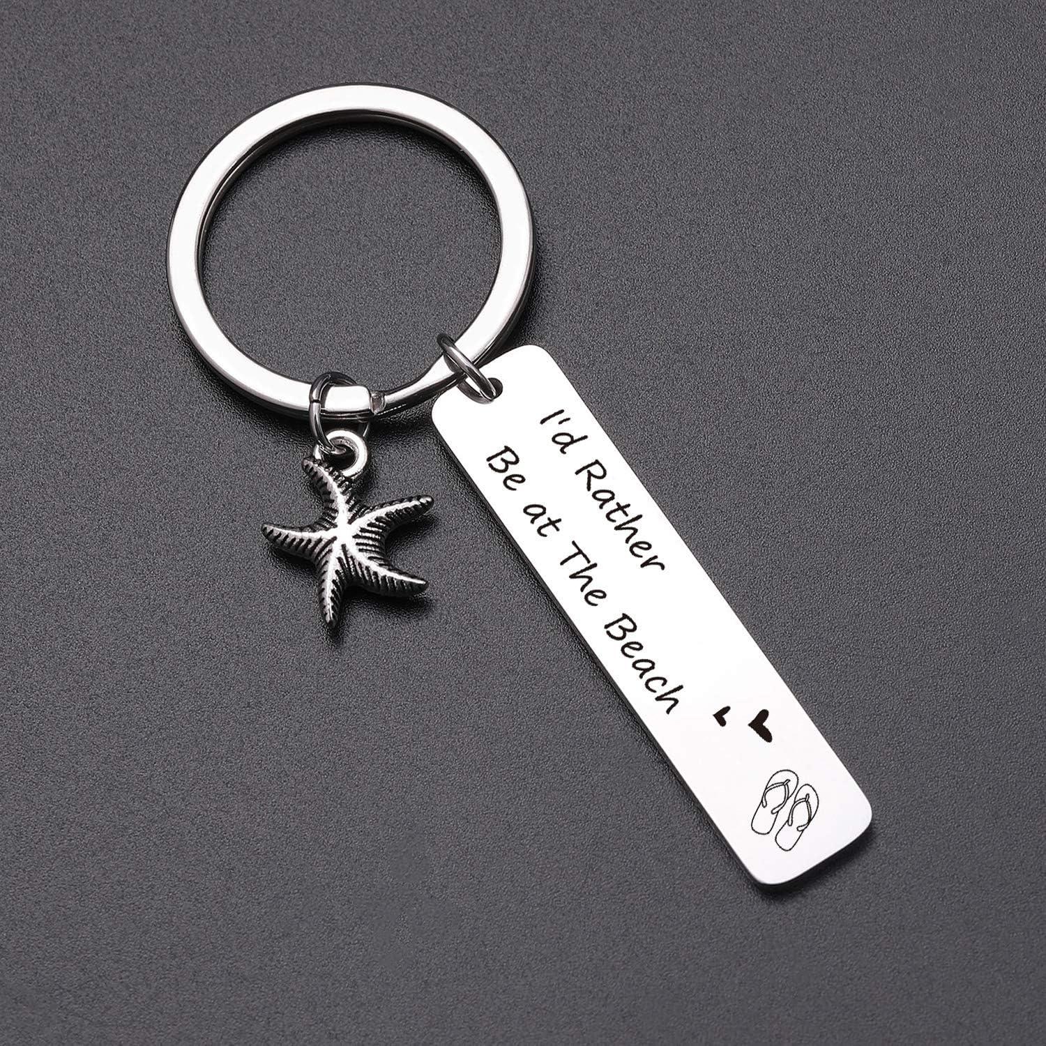 Llavero Estrella de Mar Keytells de Acero Inoxidable 316L