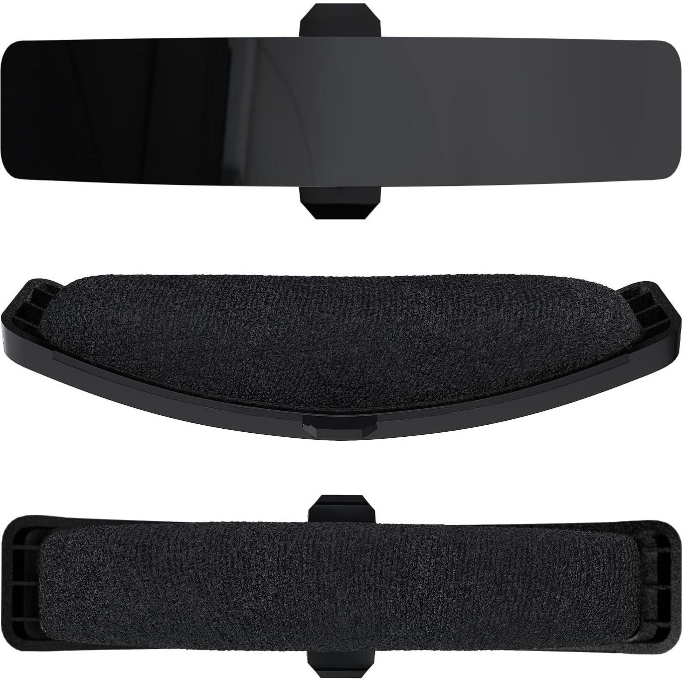 Headband Replacement for Logitech G Astro A50 Gen 4 Headset by MMOBIEL – Velour Headband Top Pad Cushion – Headphone Replacement Band – Headset Head Cushion Cover Repair Part - Black