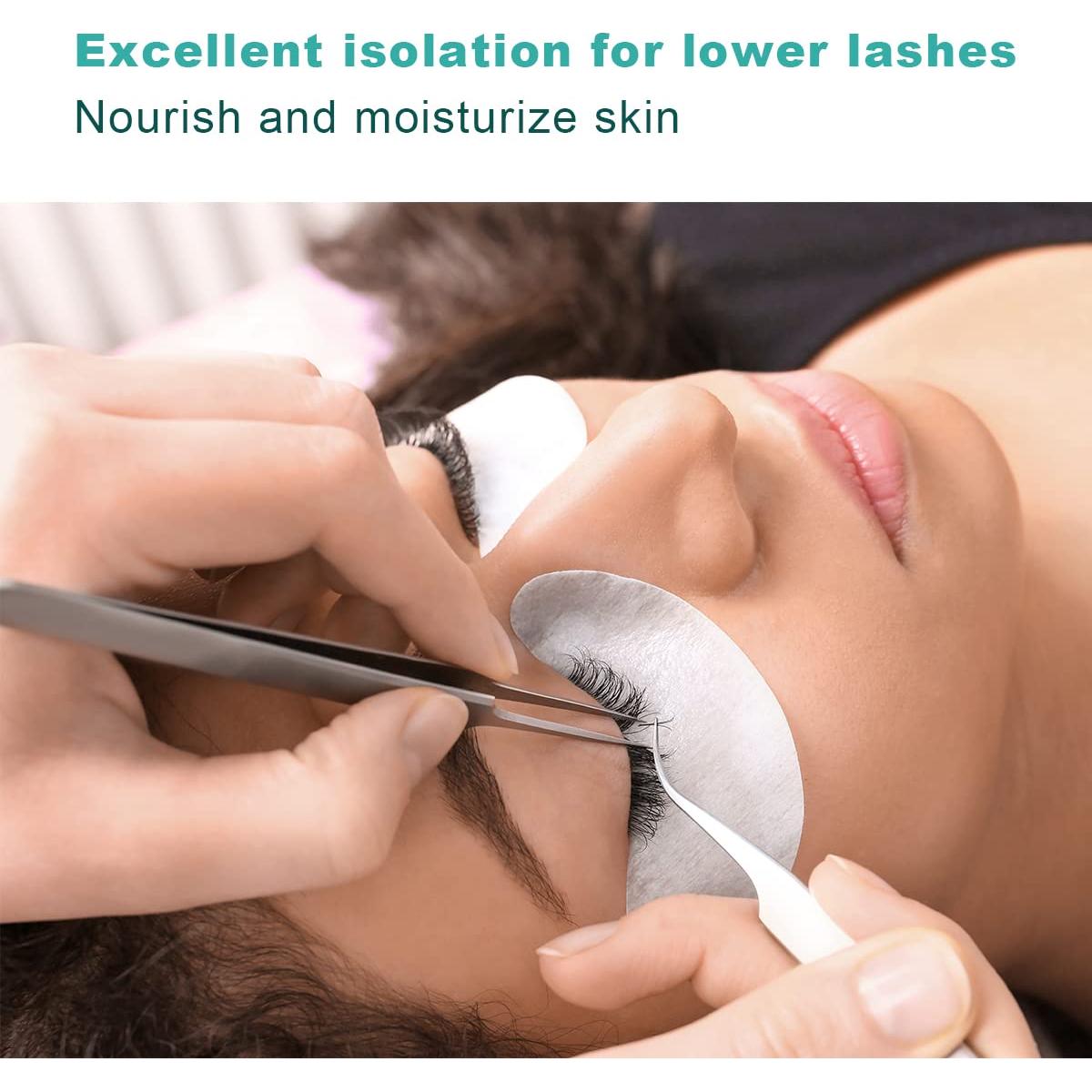 Almohadillas para Ojos AHIER 100 Pares Hidrogel Extensiones