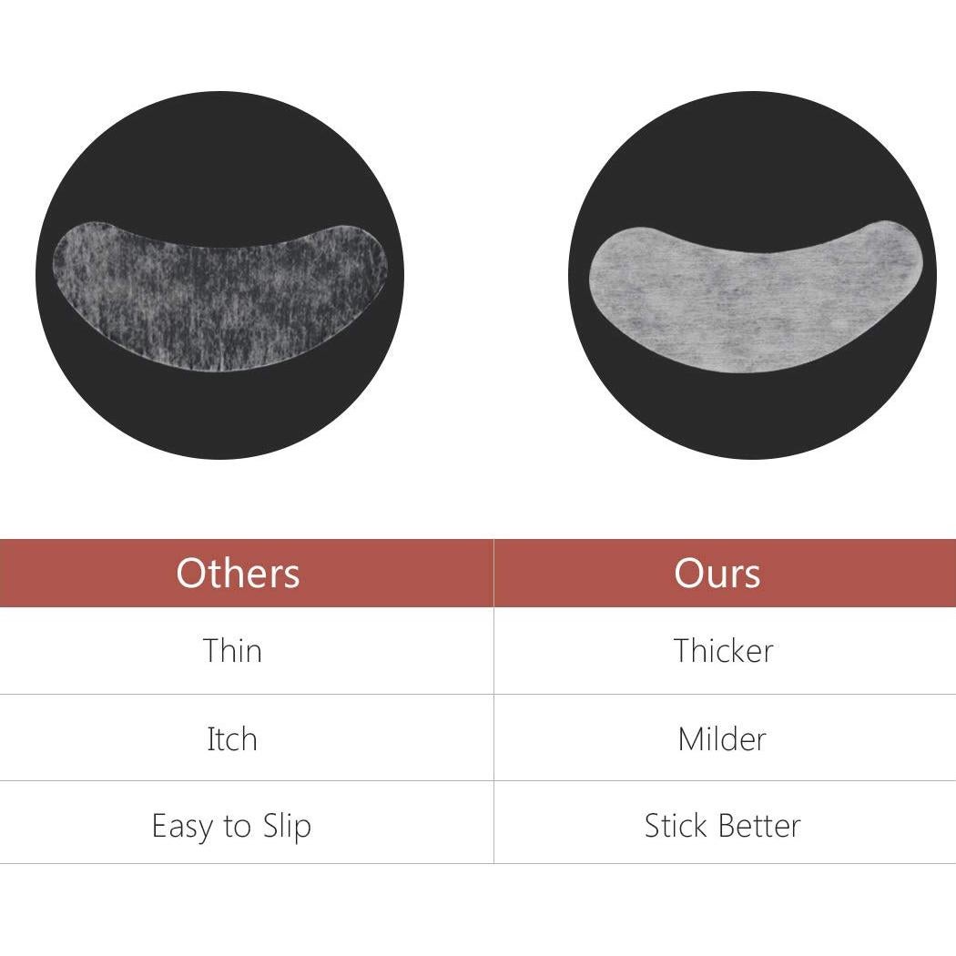 Almohadillas para Ojos AHIER 100 Pares Hidrogel Extensiones